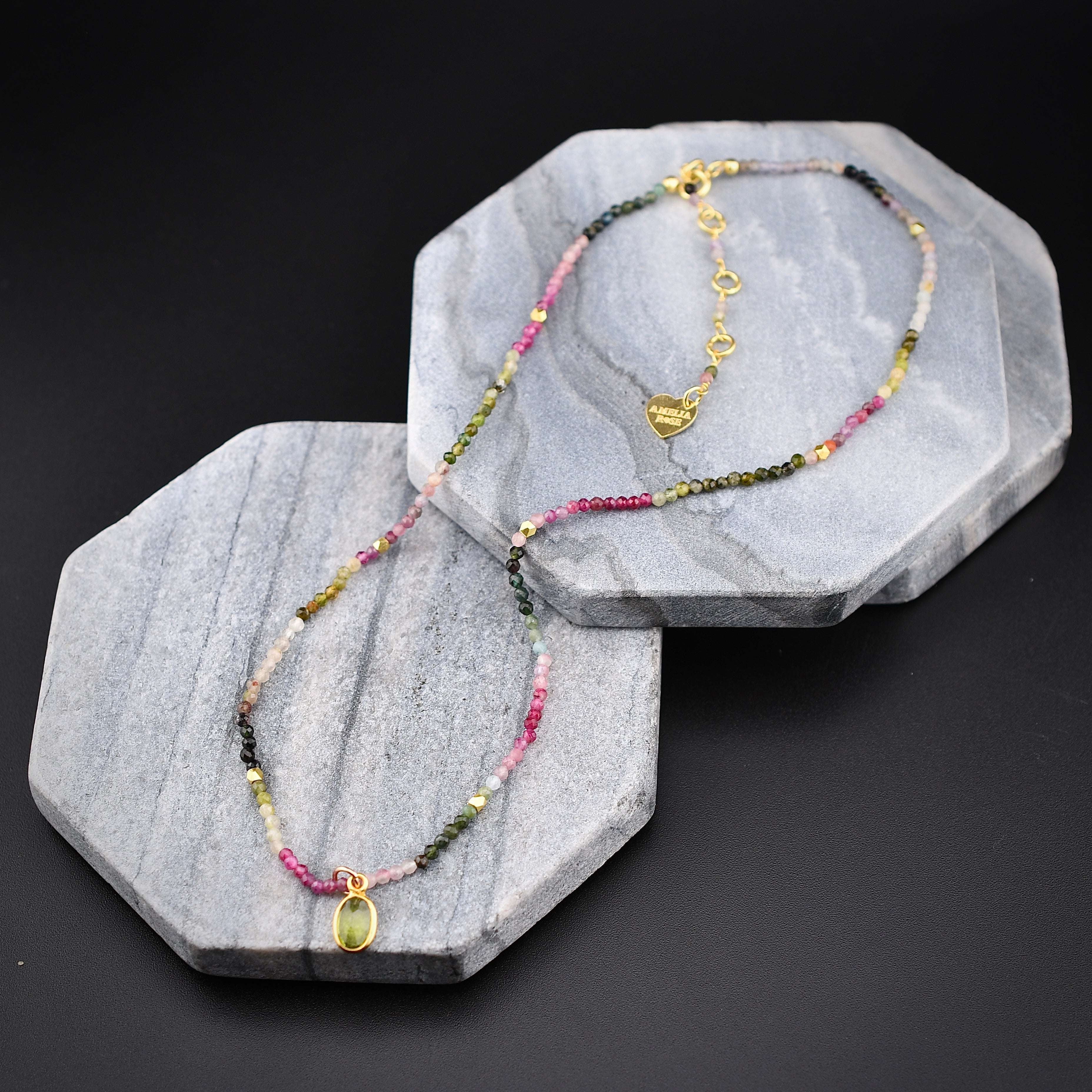 Summer Flowers Necklace Amelia Rose Jewelry Harold & Hazel