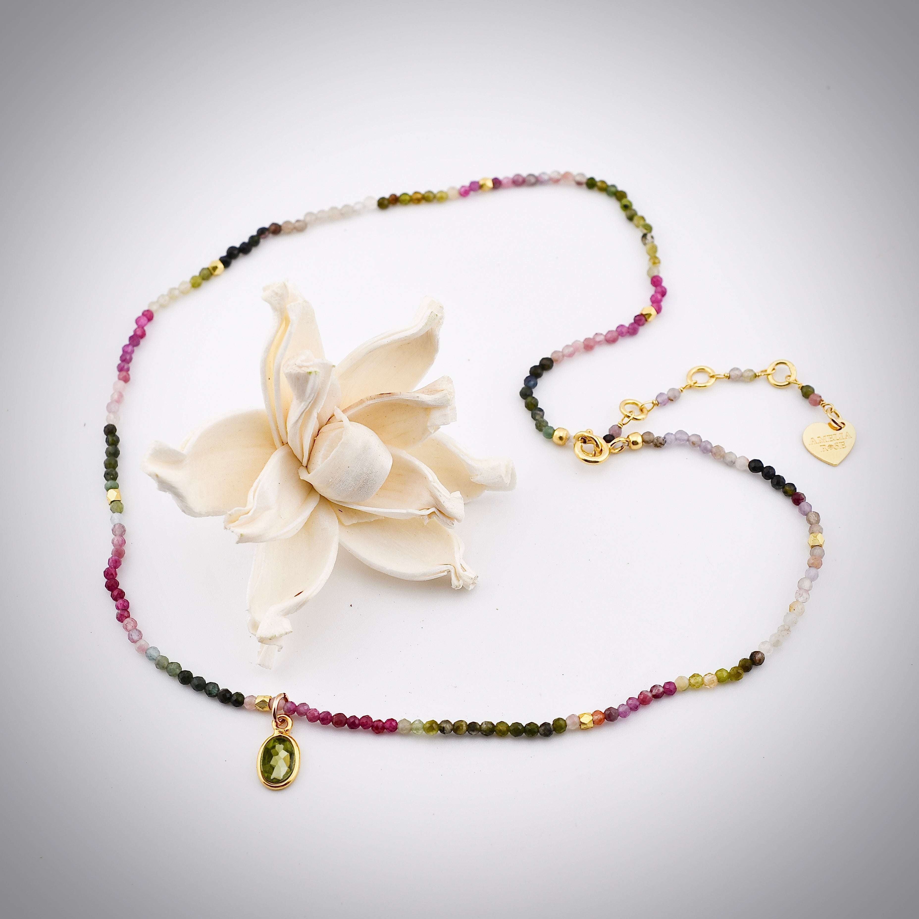 Summer Flowers Necklace Amelia Rose Jewelry Harold & Hazel