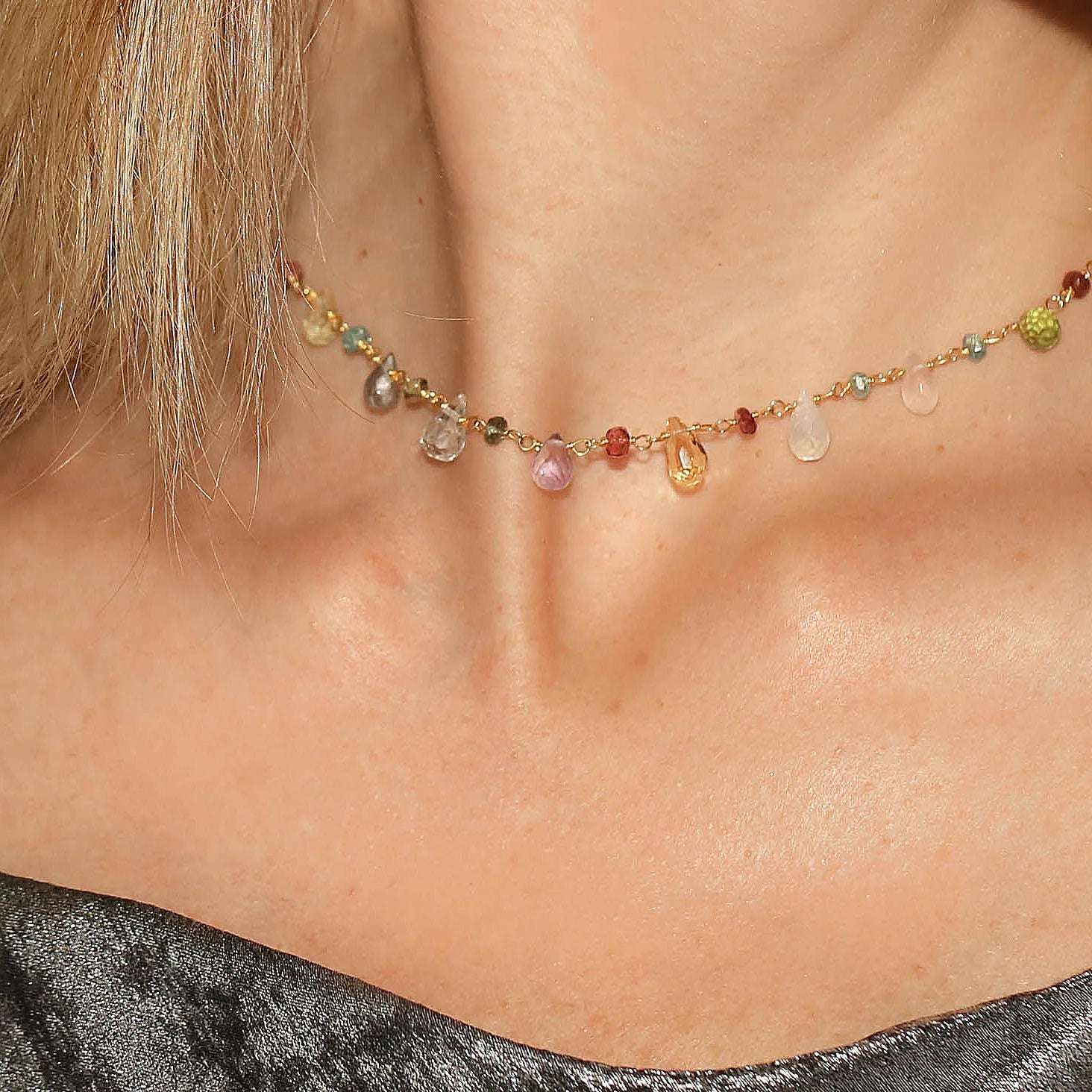 Wildflower Necklace Amelia Rose Jewelry Harold & Hazel