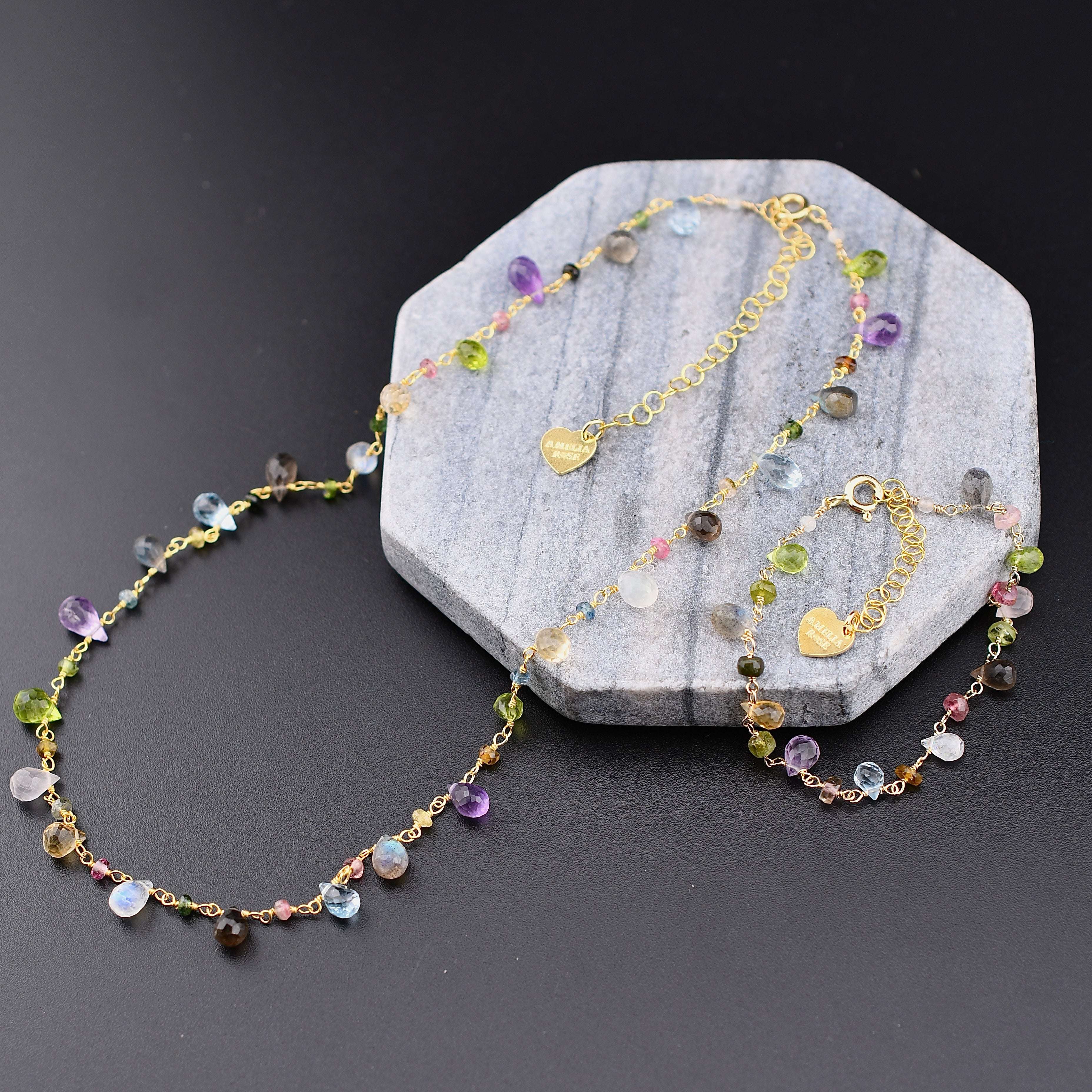 Wildflower Necklace Amelia Rose Jewelry Harold & Hazel