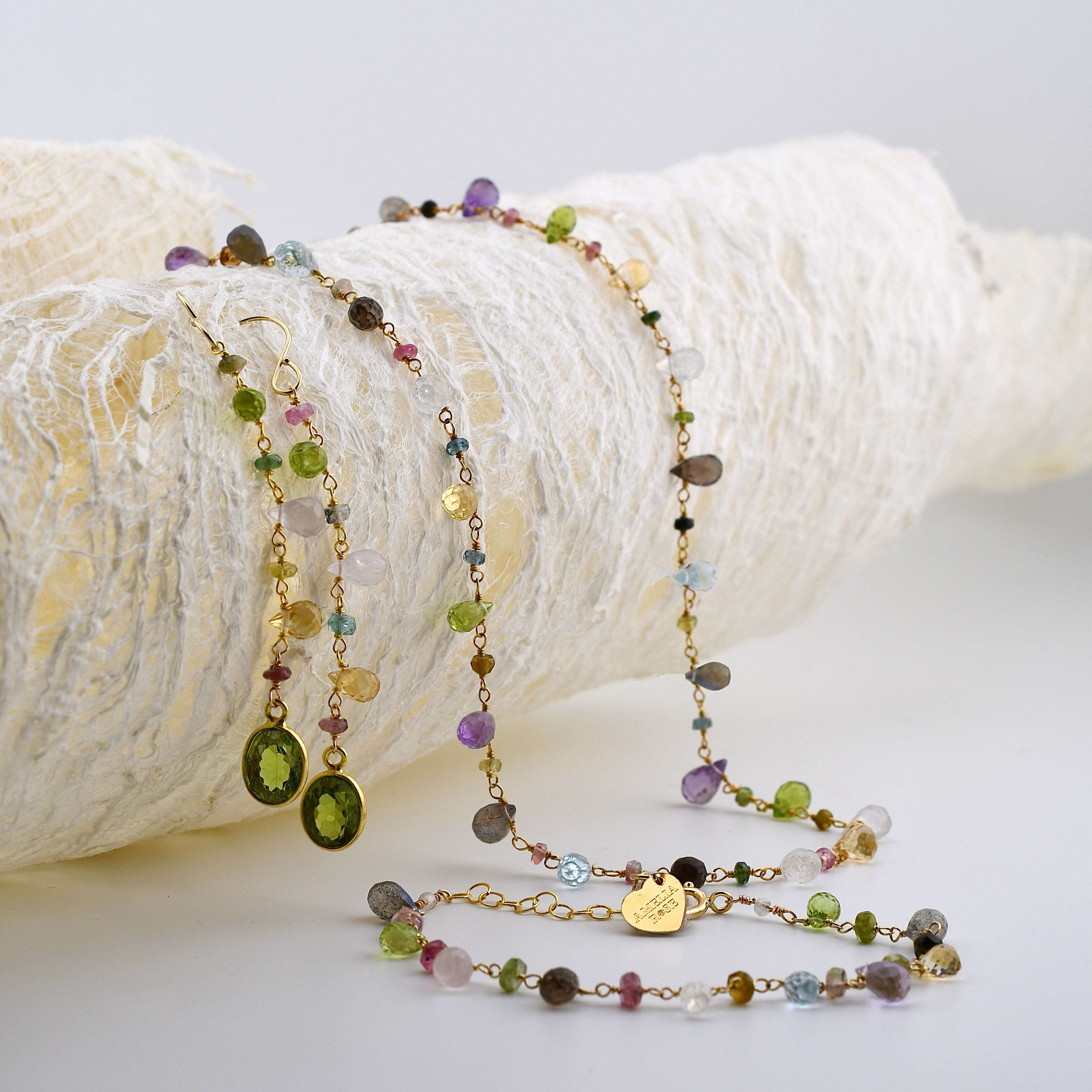 Wildflower Necklace Amelia Rose Jewelry Harold & Hazel