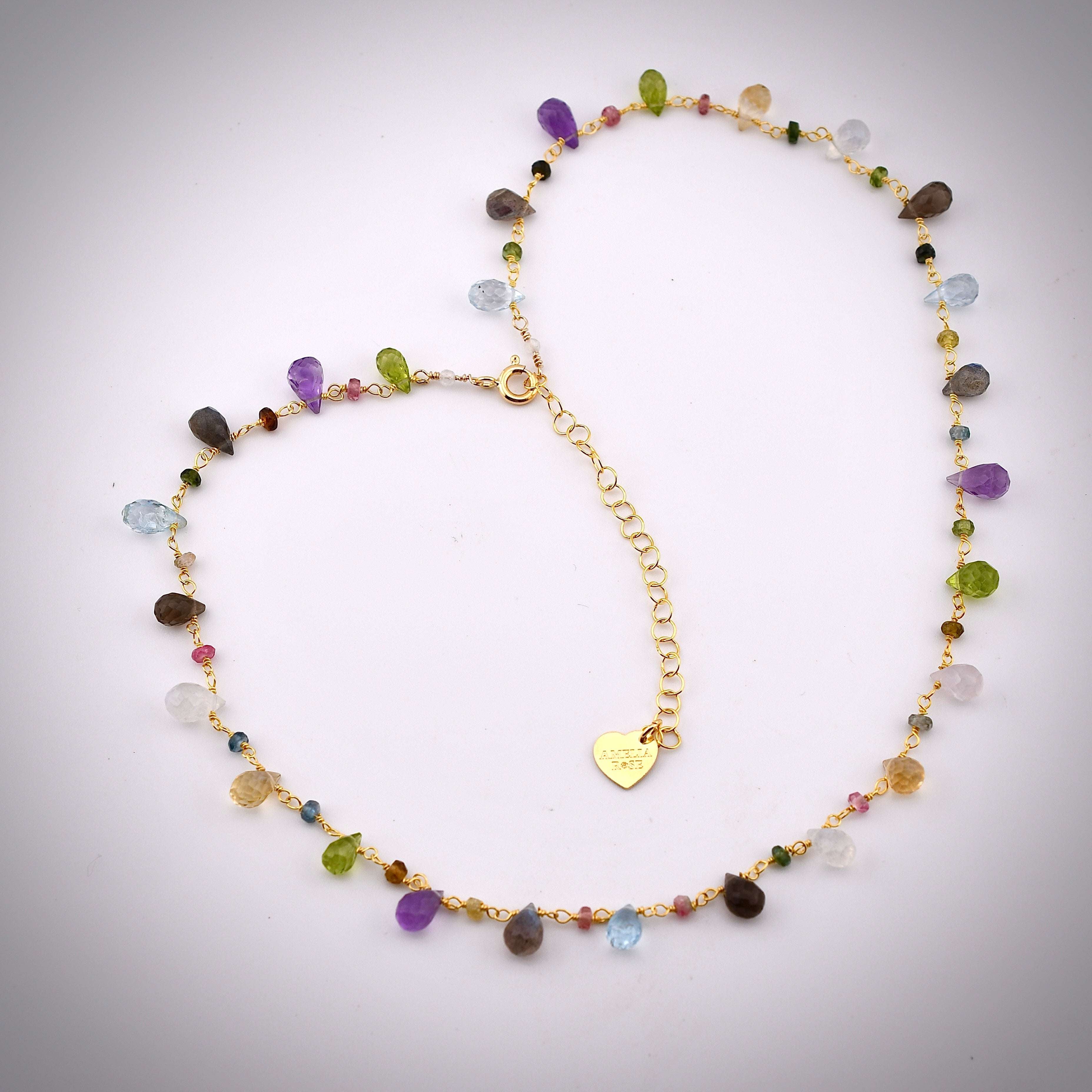 Wildflower Necklace Amelia Rose Jewelry Harold & Hazel