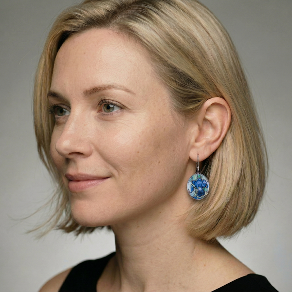Van Gogh Irises Earrings