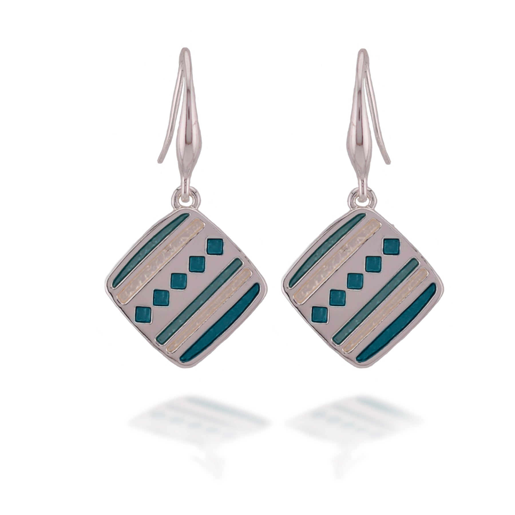 Quilt Square Earrings