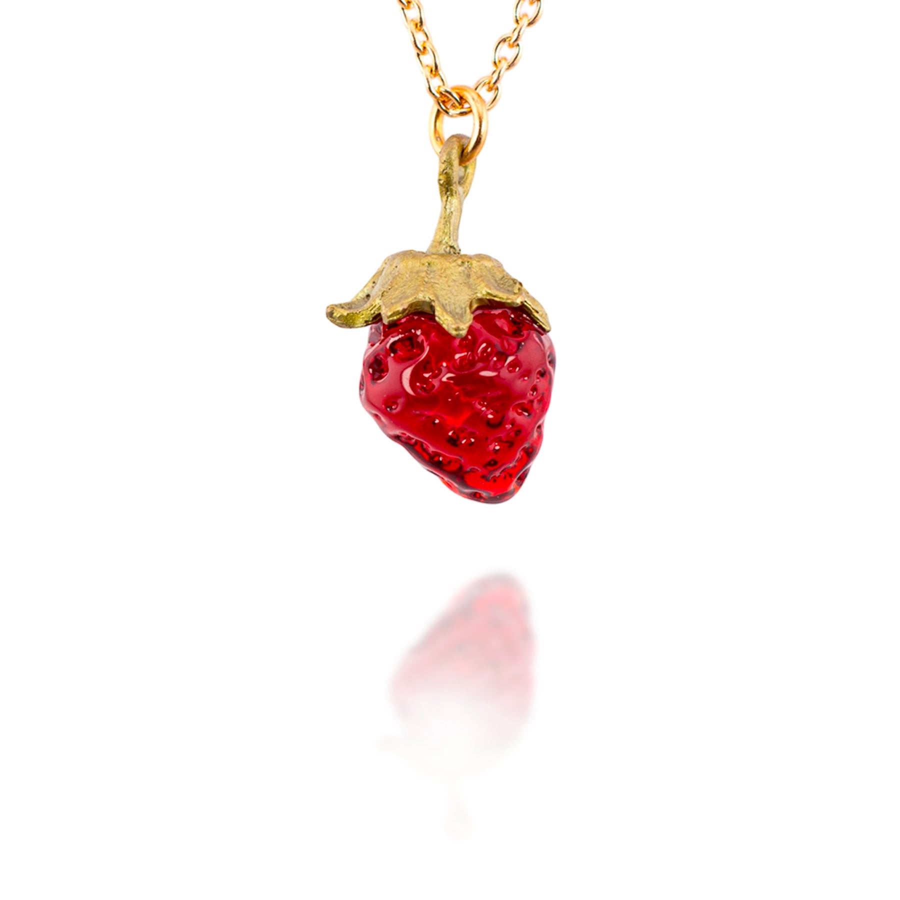 Strawberry Dainty Pendant