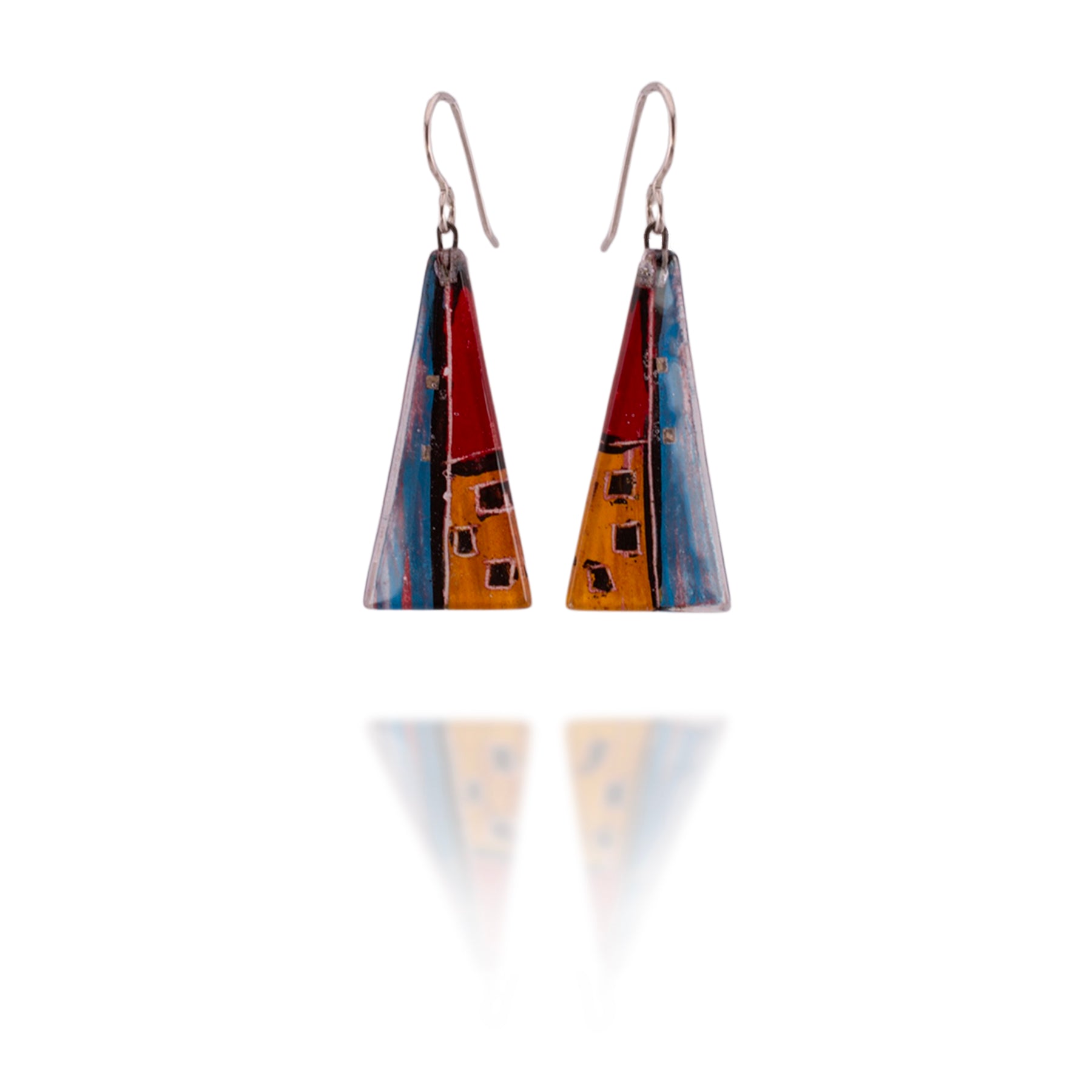 Künsthaus Triangle Earrings