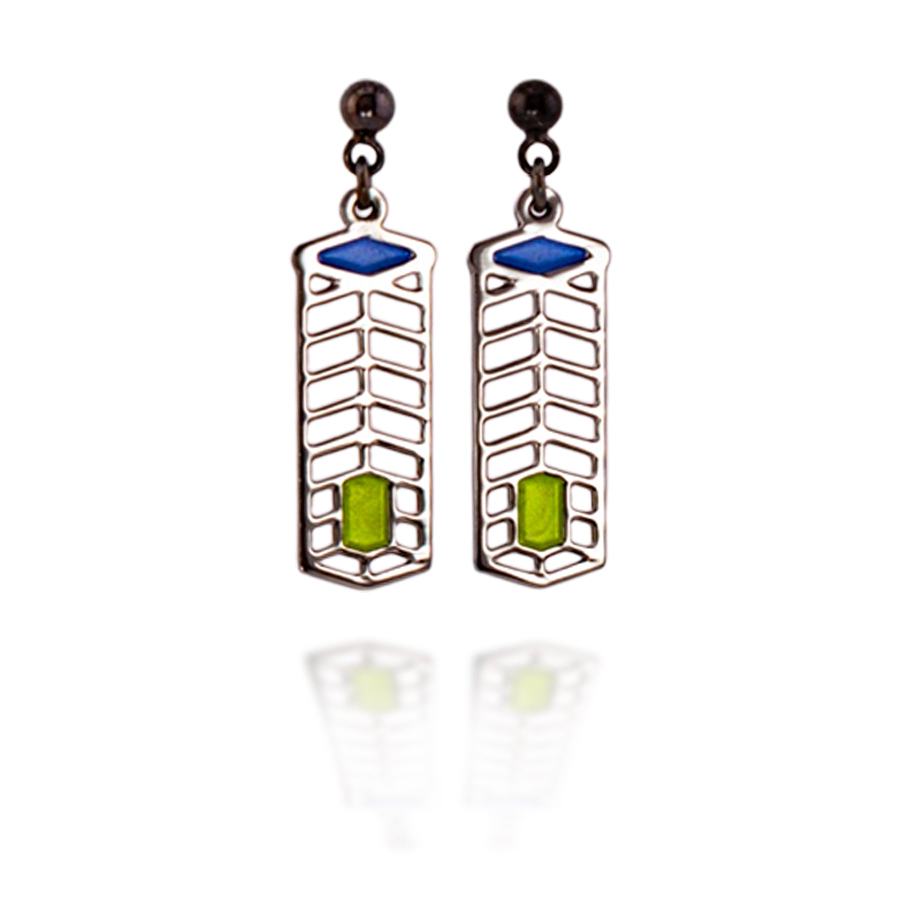 Frank Lloyd Wright Robie House Earrings