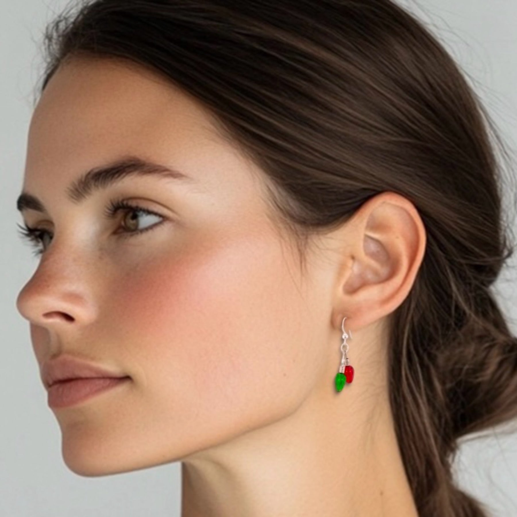 Christmas Lights Holiday Earrings