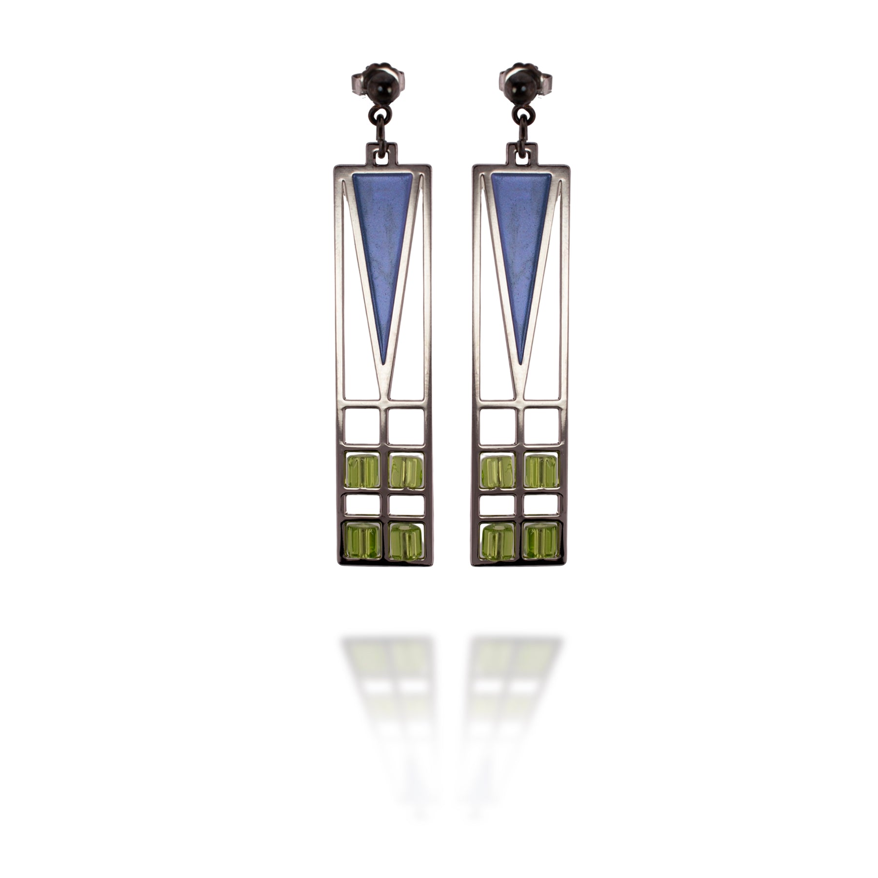 Frank Lloyd Wright Thomas House Earrings