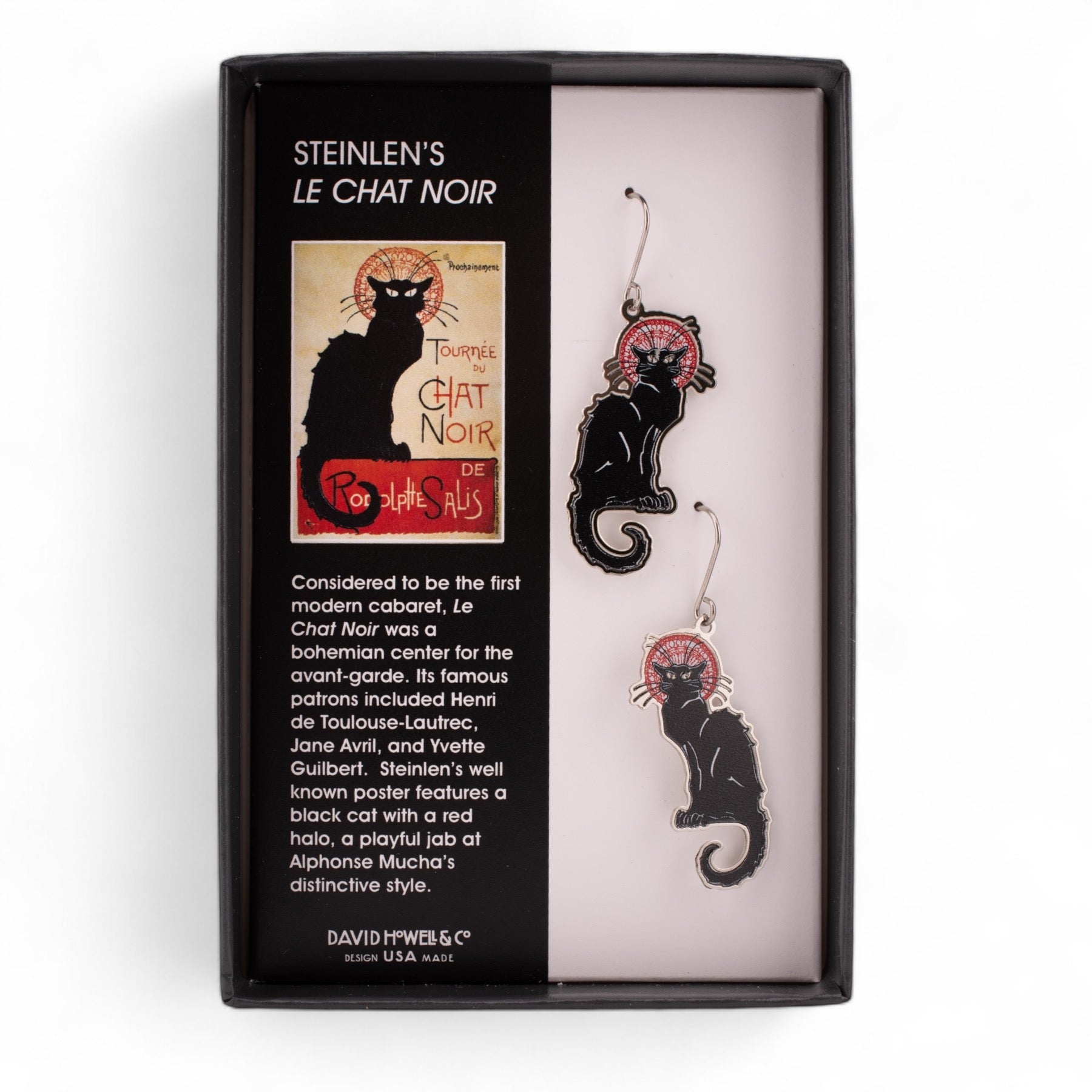 Le Chat Noir Earrings