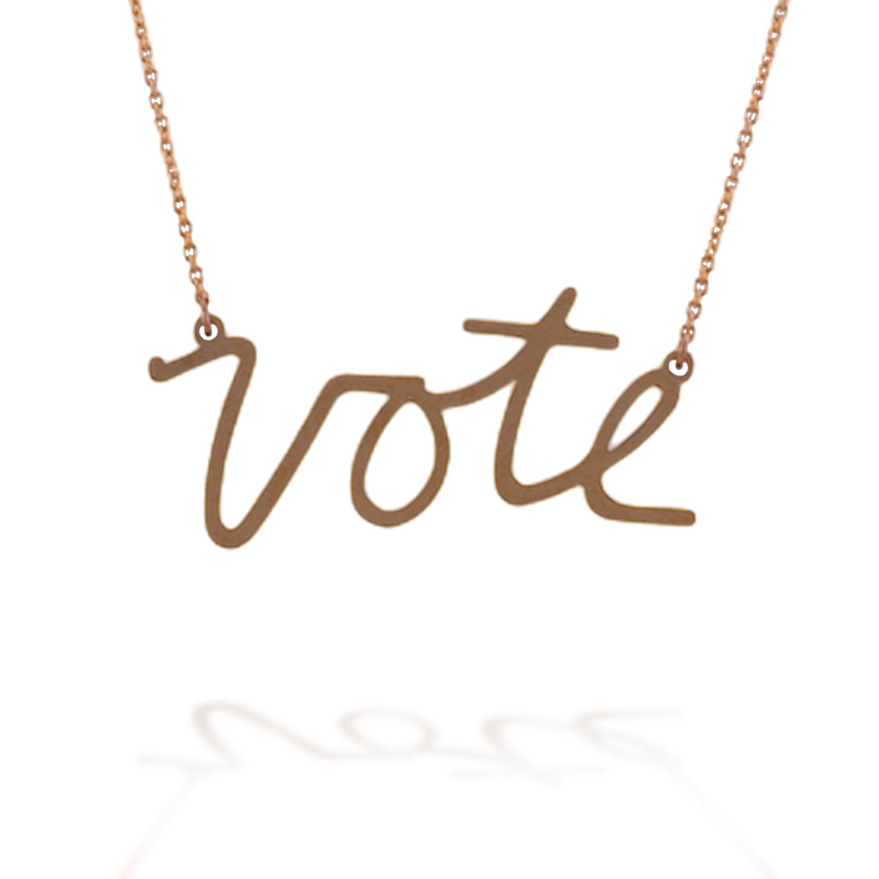 Vote Necklace