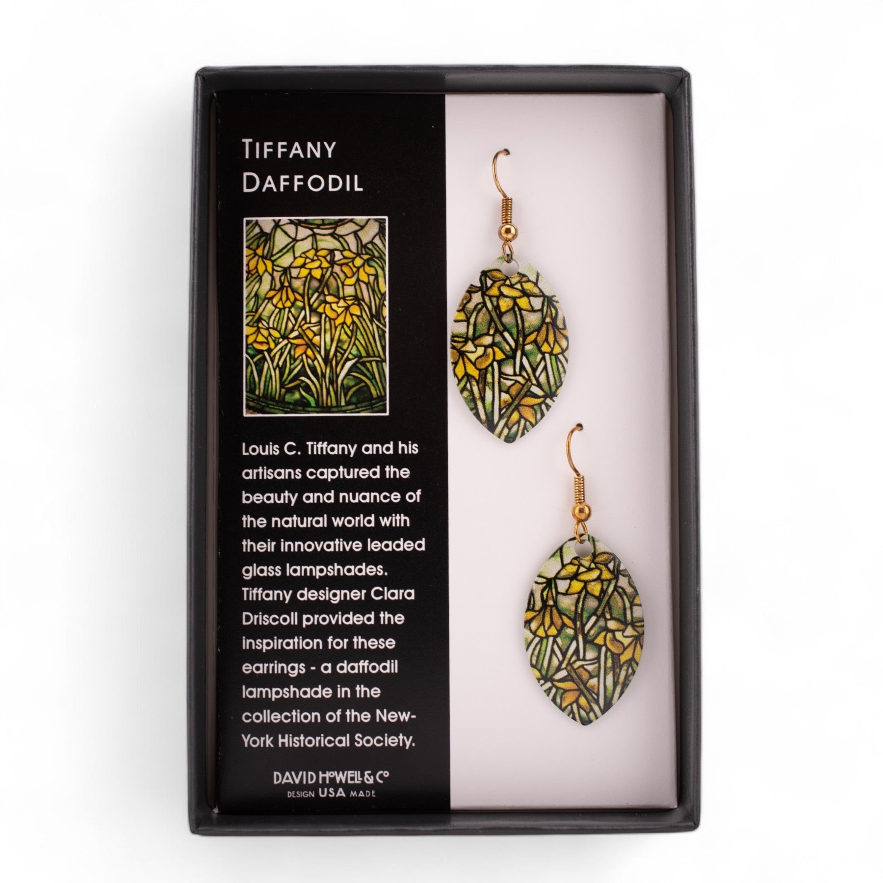 Tiffany Daffodil Earrings