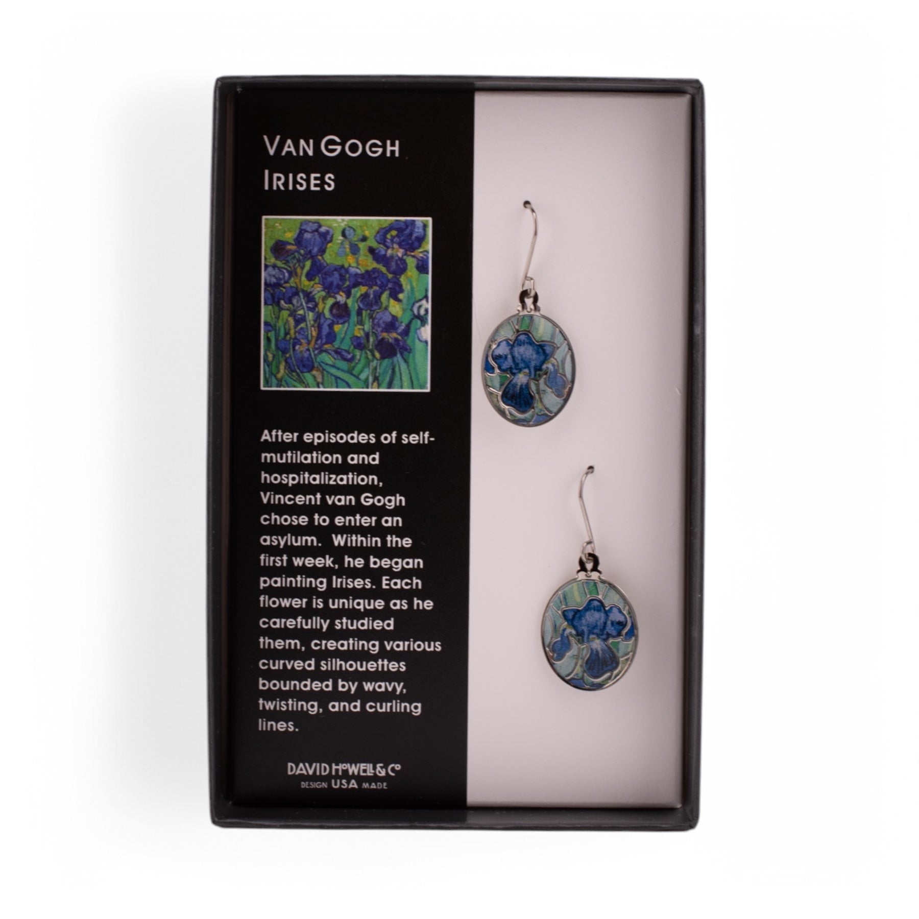 Van Gogh Irises Earrings