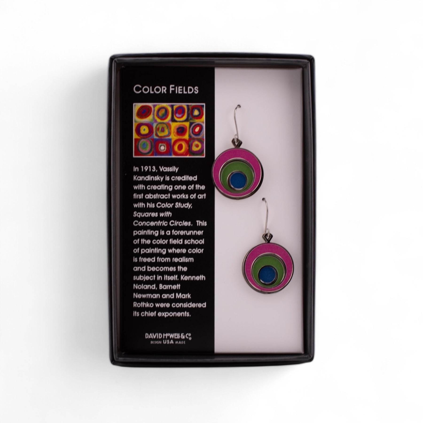 Kandinsky Color Fields Earrings