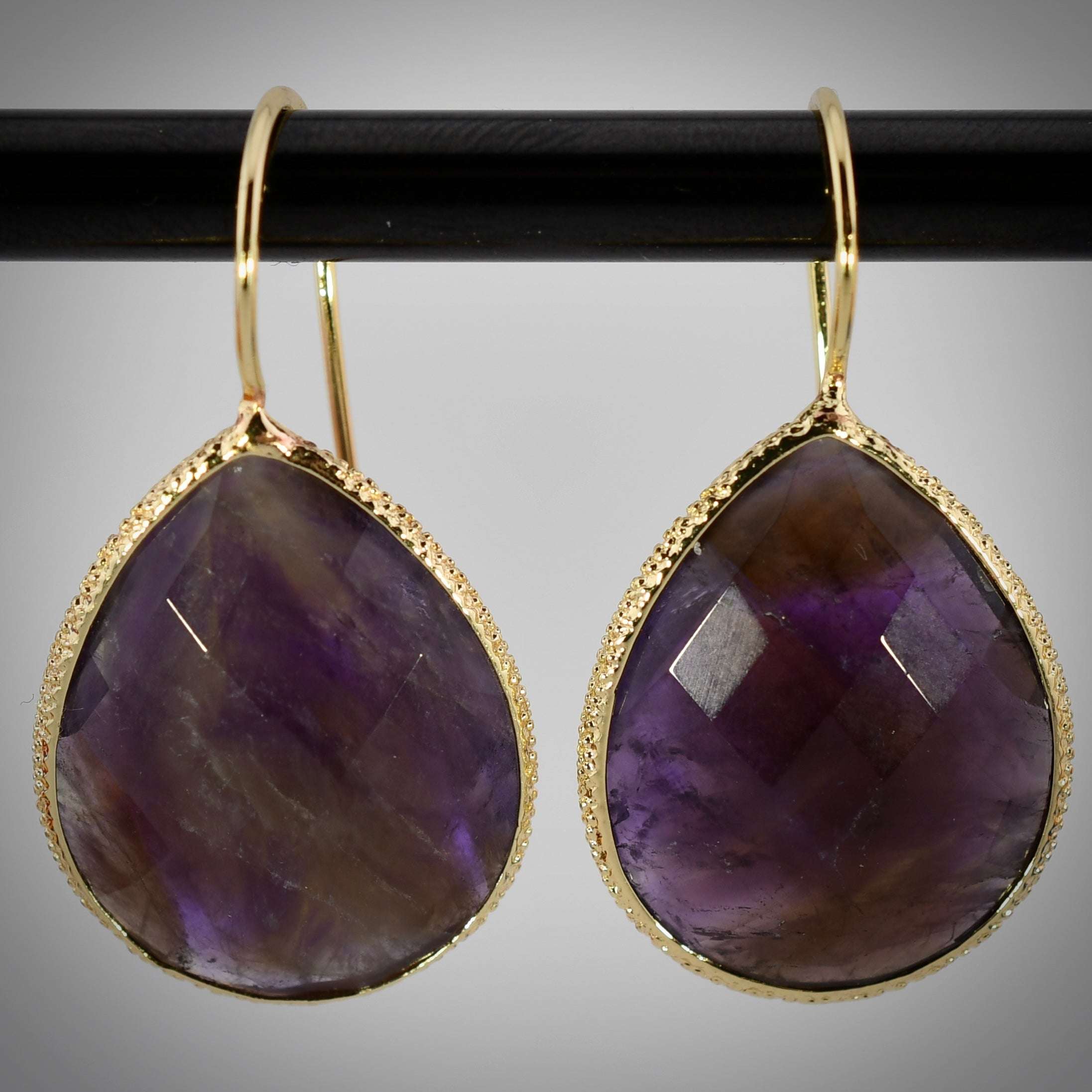 Amethyst Tears Earrings by Harold & Hazel | Harold & Hazel