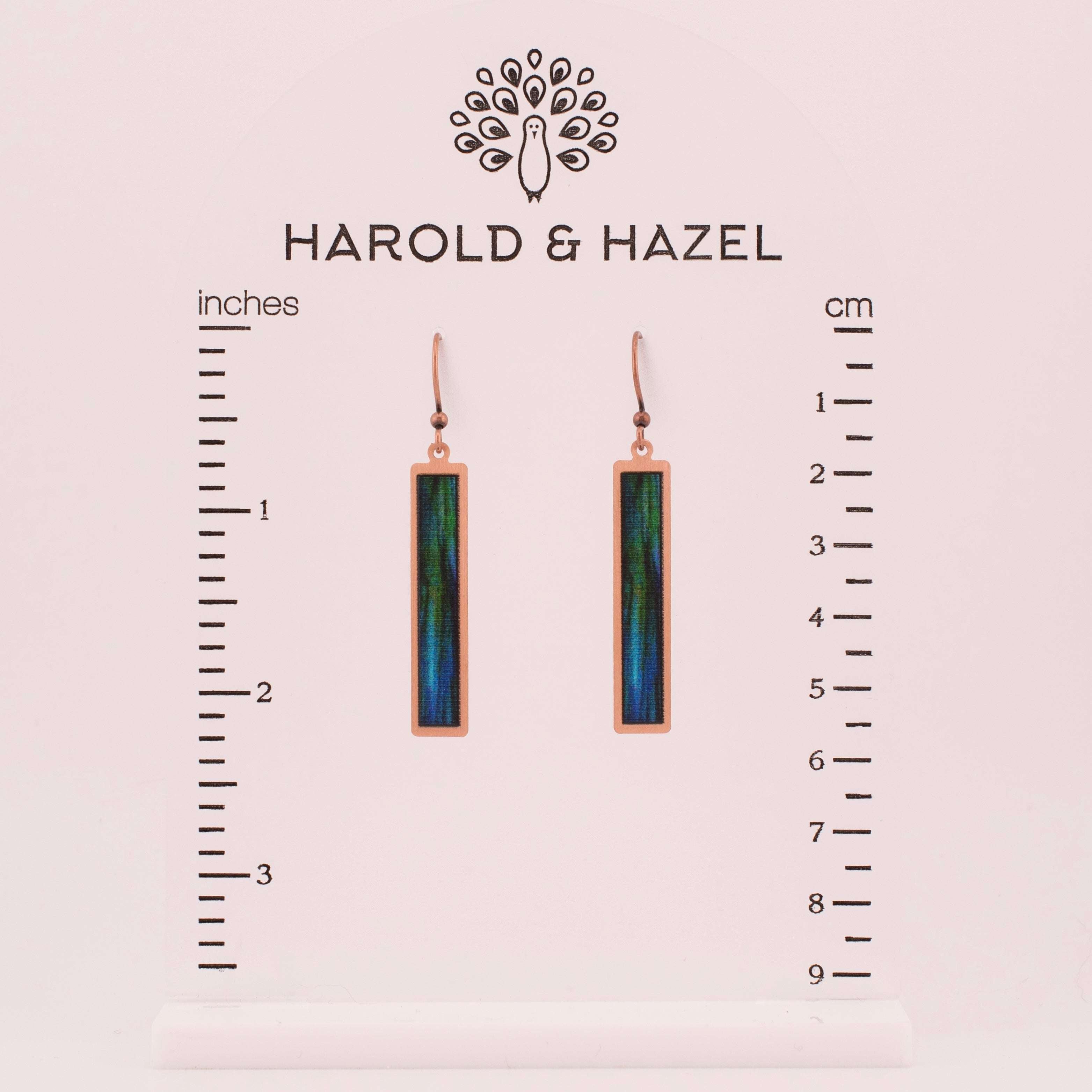 Aurora Earrings Illustrated Light & DC Designs Harold & Hazel