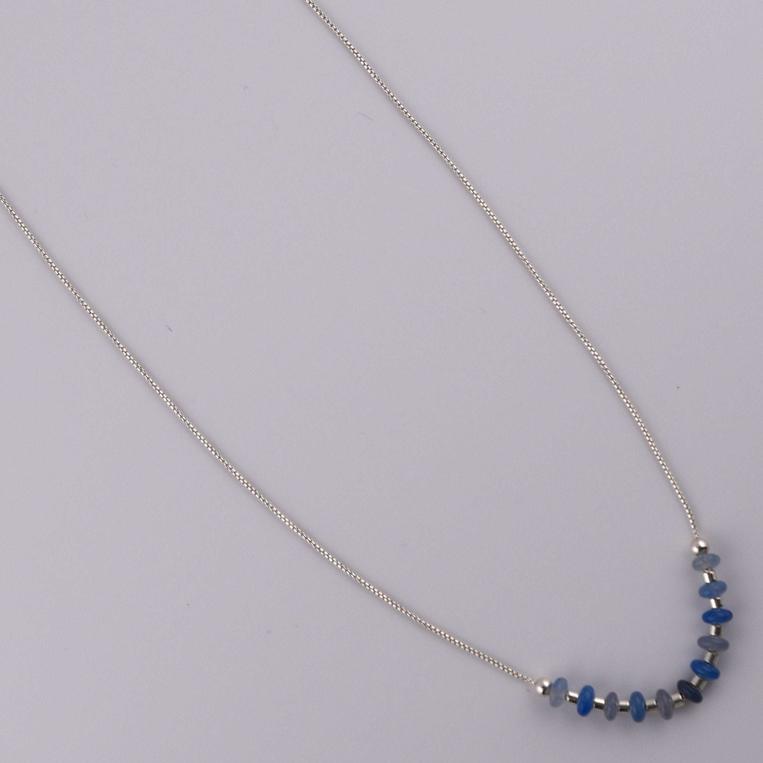 Blue Jeans Necklace Bijou by SAM Harold & Hazel