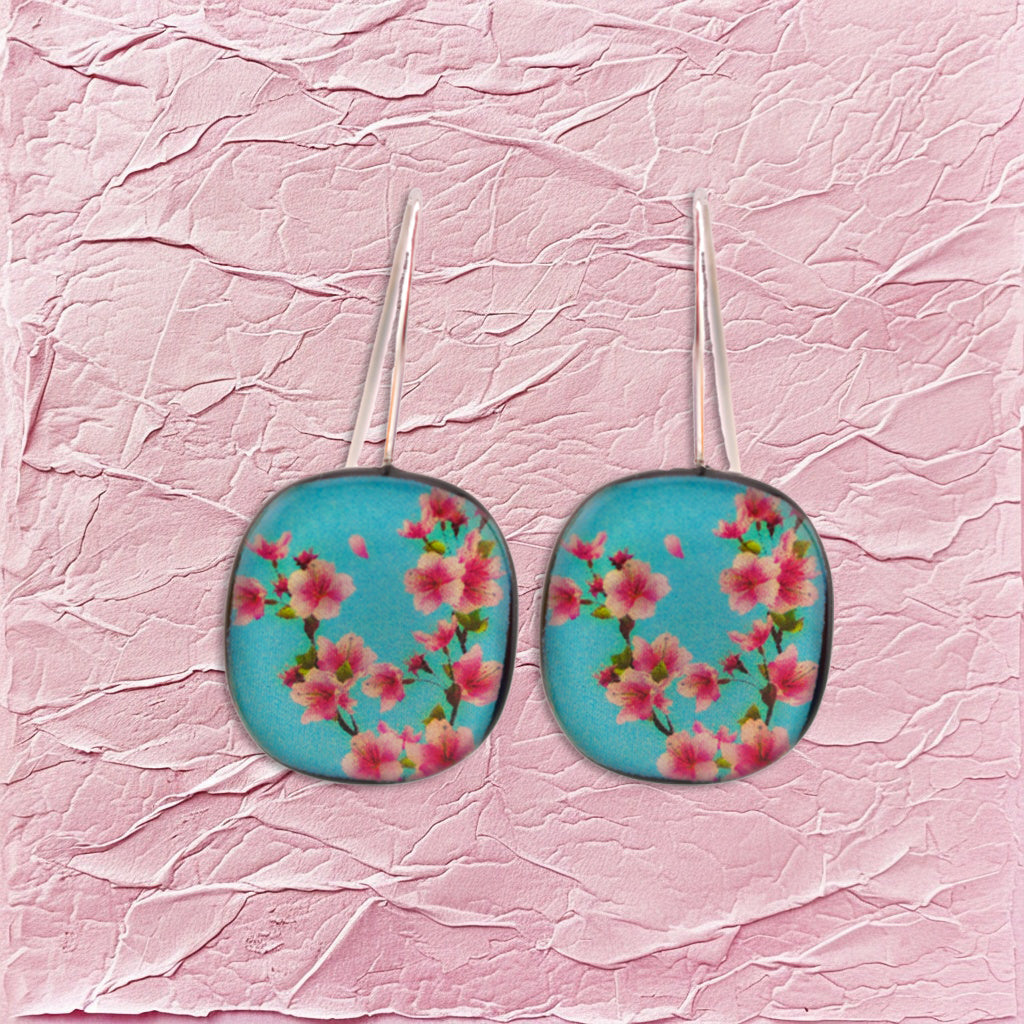 Cherry Blossom Kimono Earrings