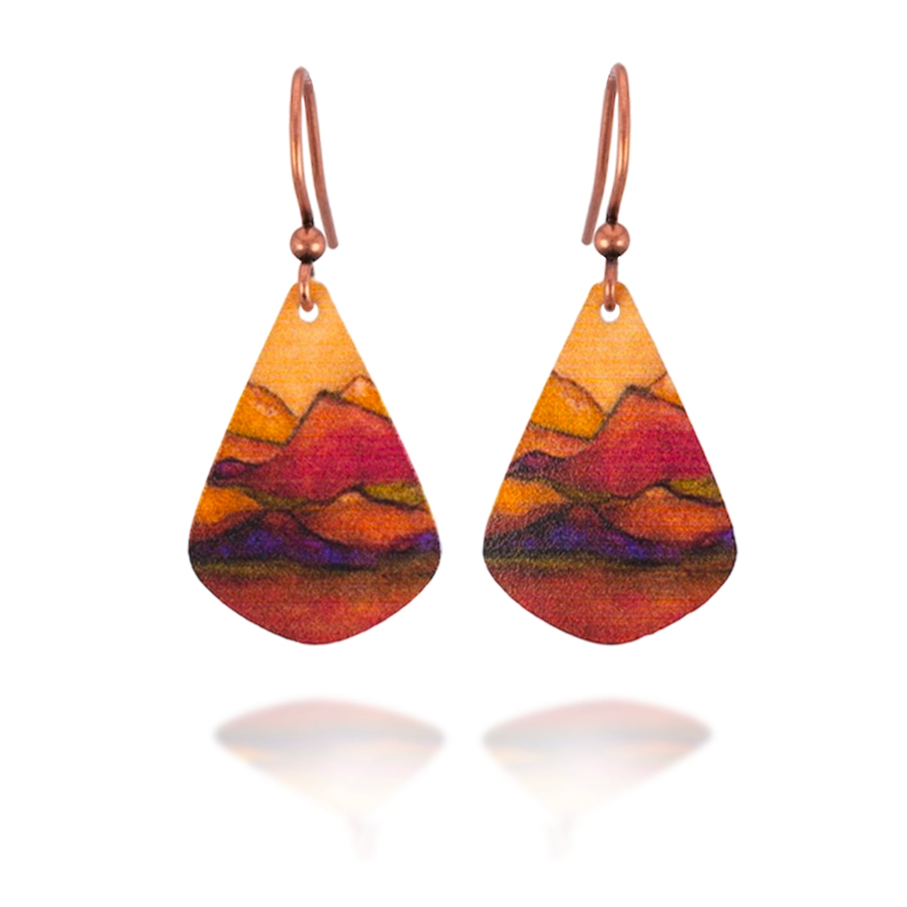 Desert Mountains Earrings