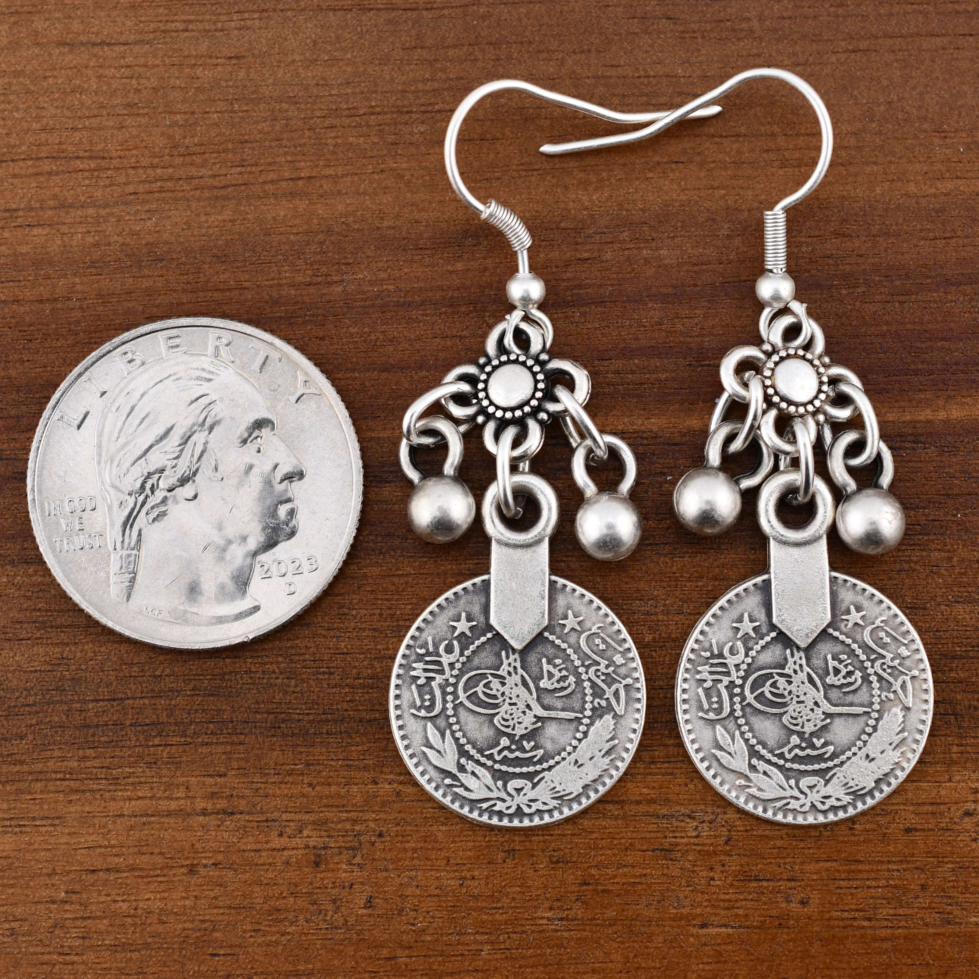 Chandelier Pewter Earrings Chanour Harold & Hazel