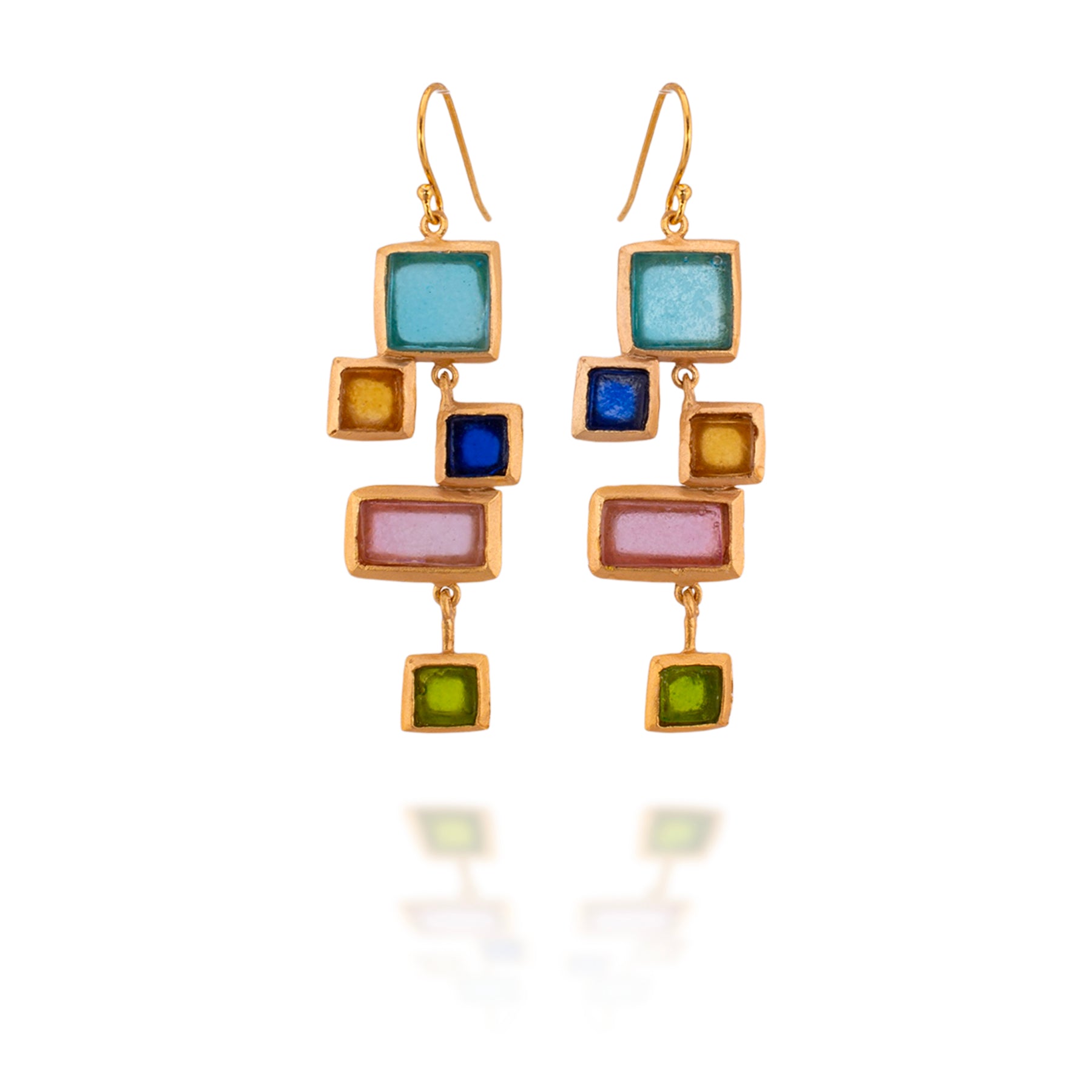 Mosaic Statement Earrings