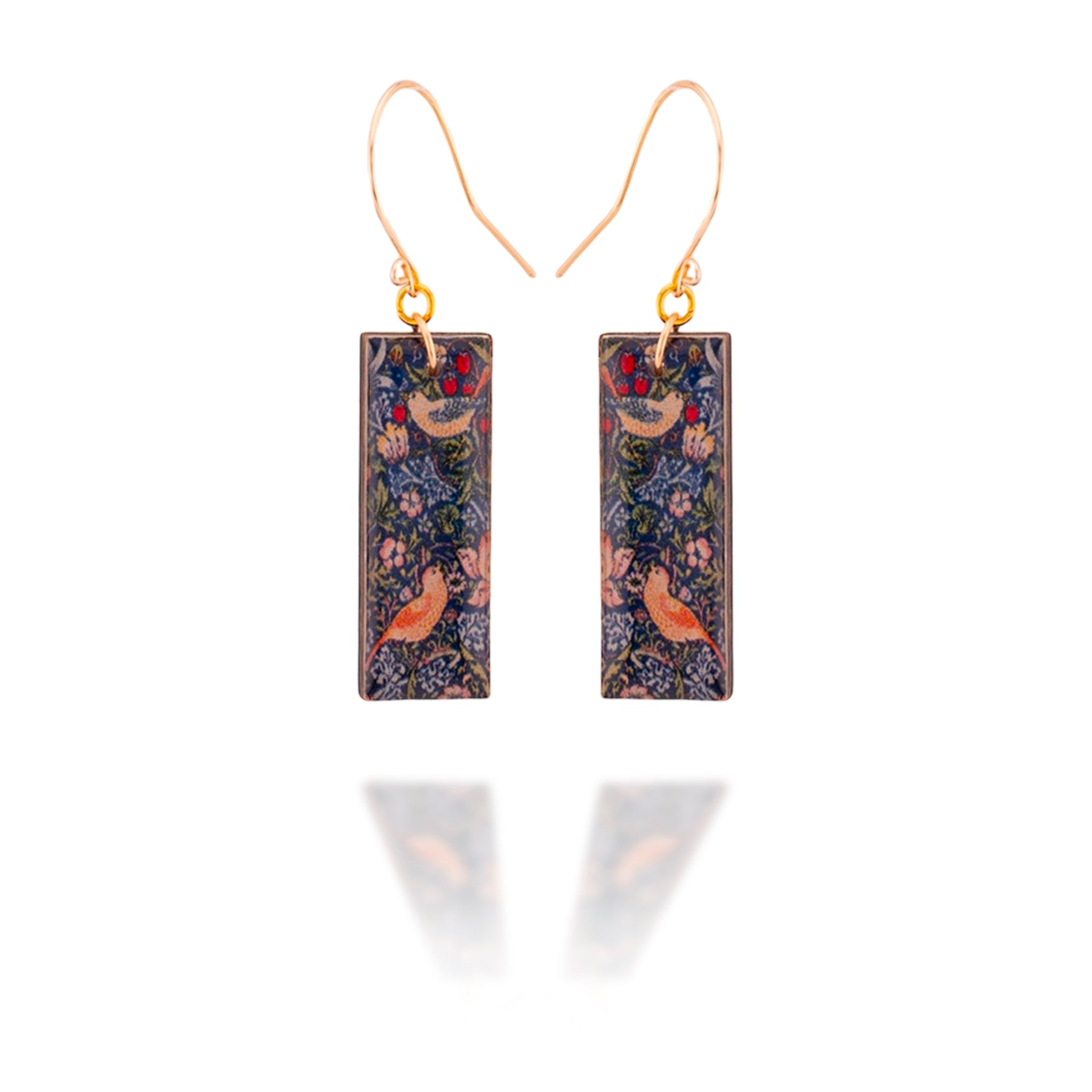 William Morris Strawberry Thief Earrings