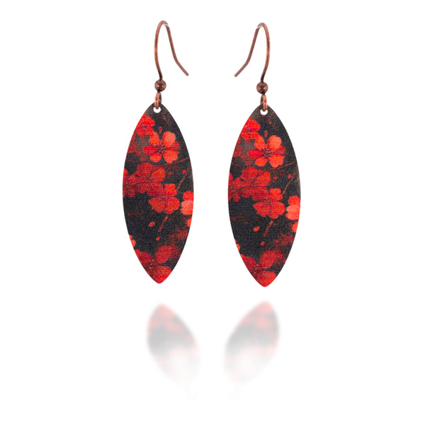 Dark Blossom Earrings