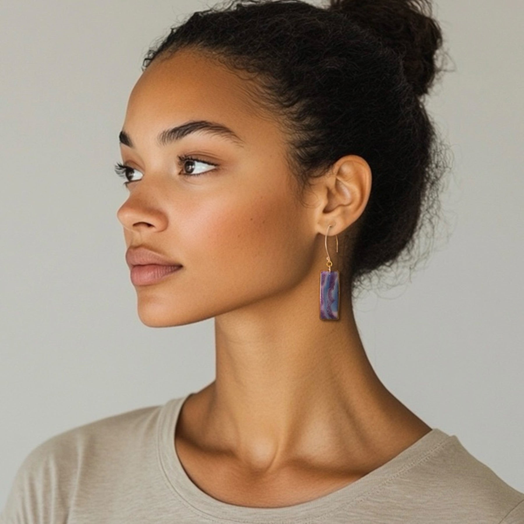 Heliotrope Earrings