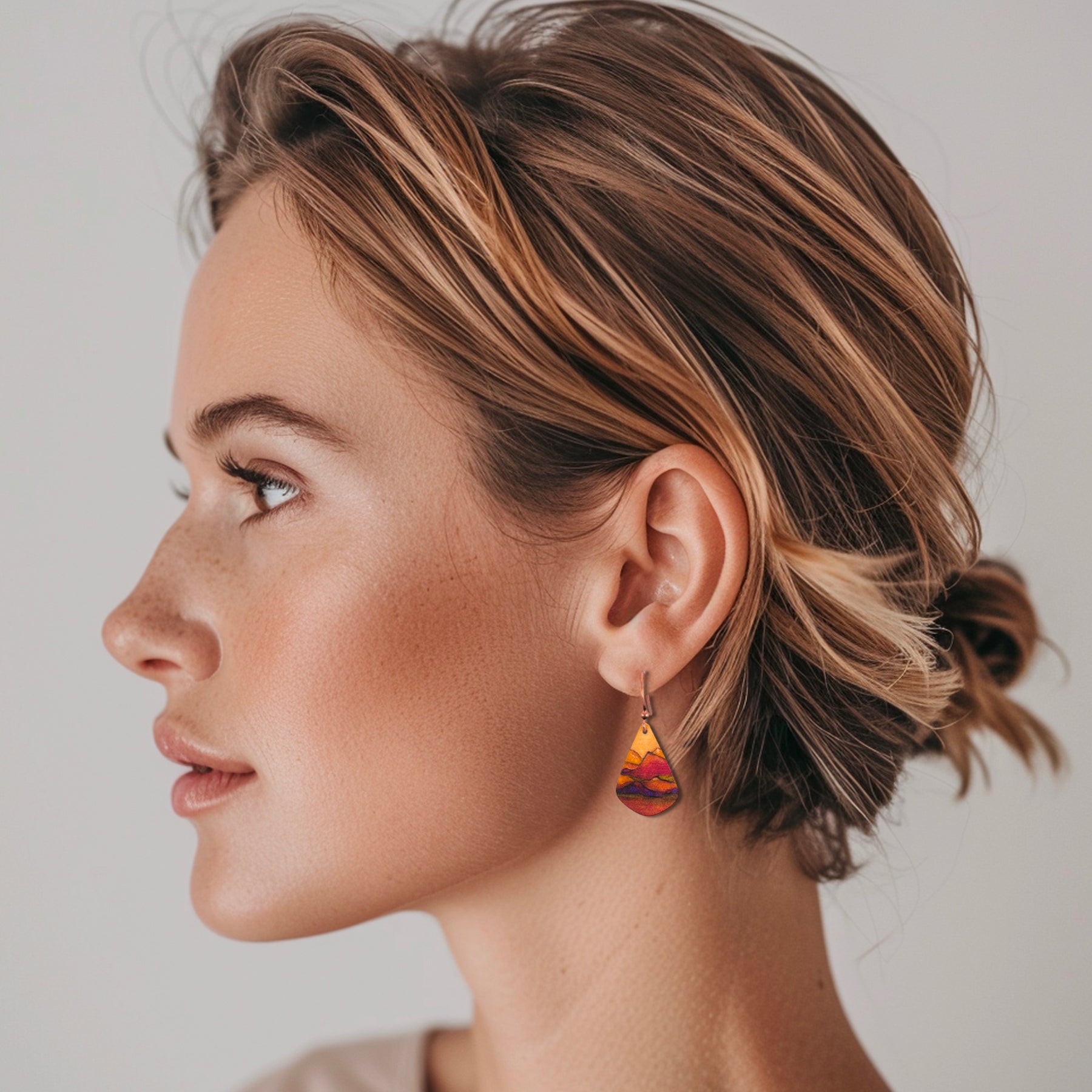 Desert Mountains Earrings