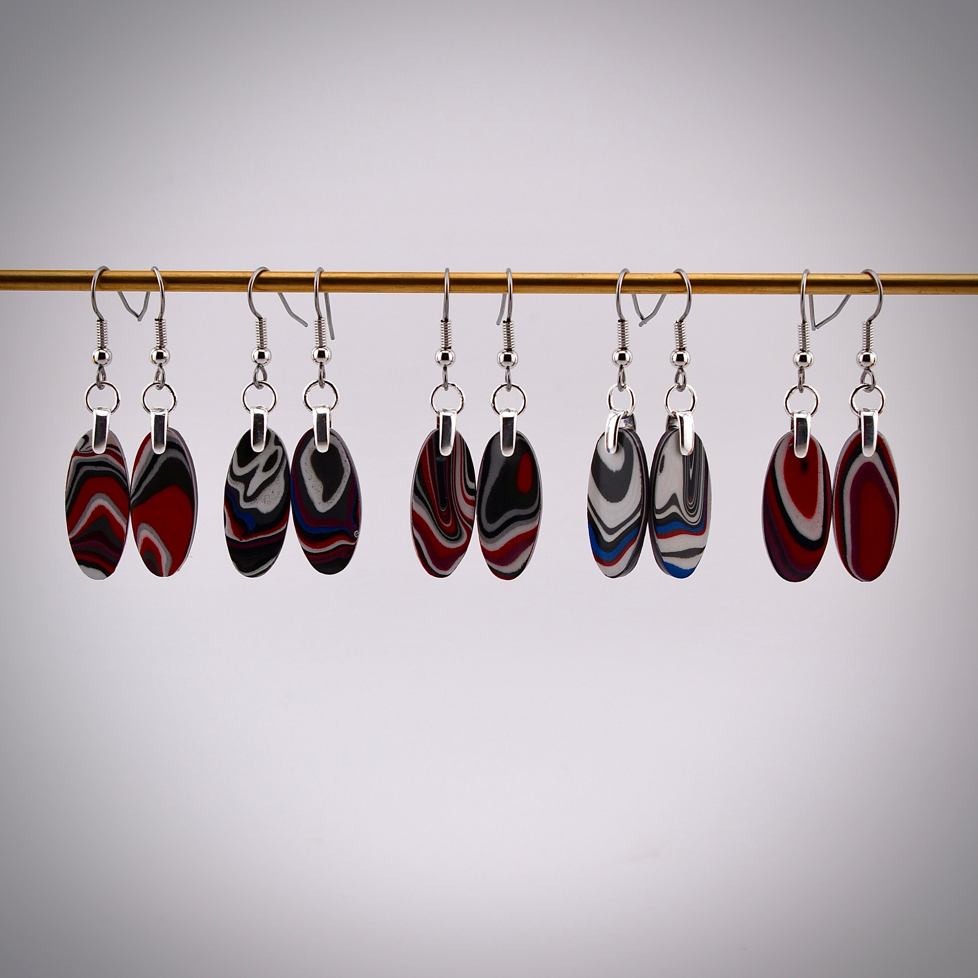 Fordite Earrings