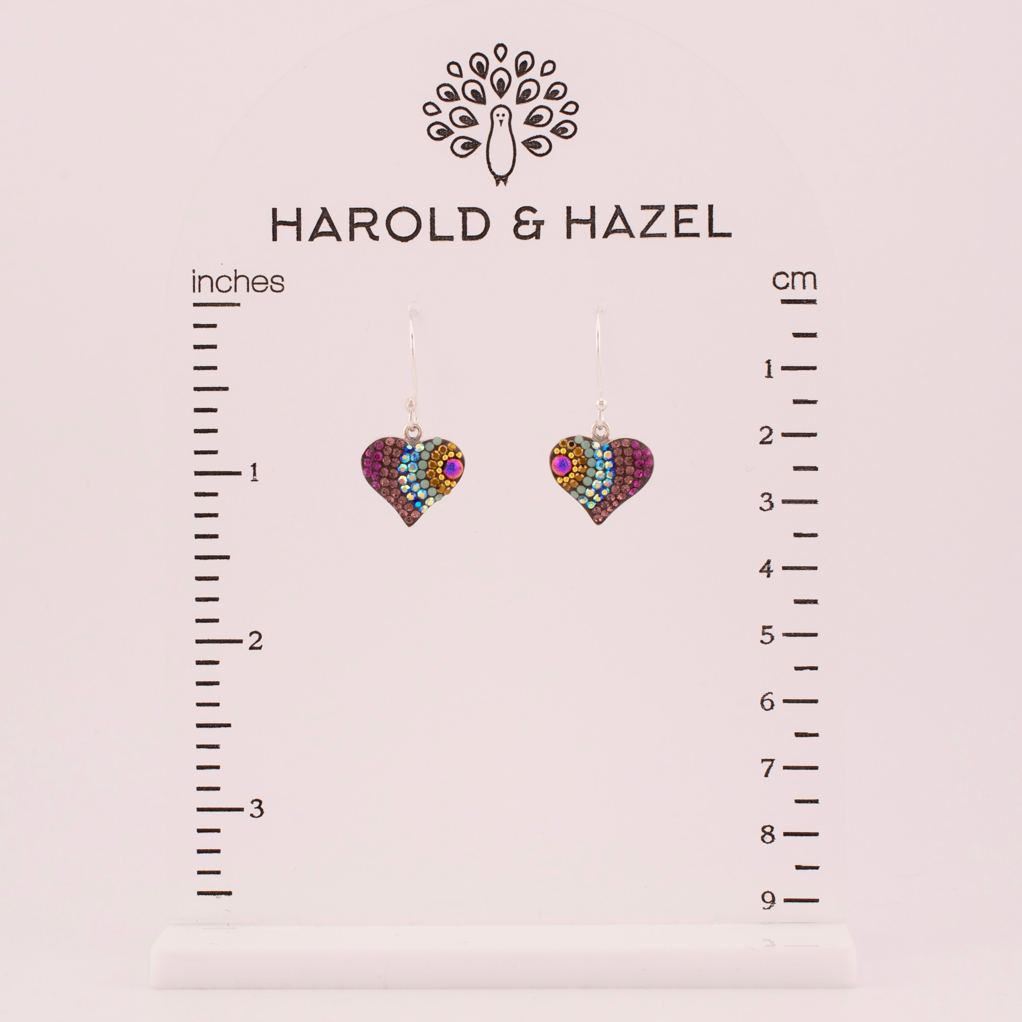 Vibrant Heart Earrings (Twilight)