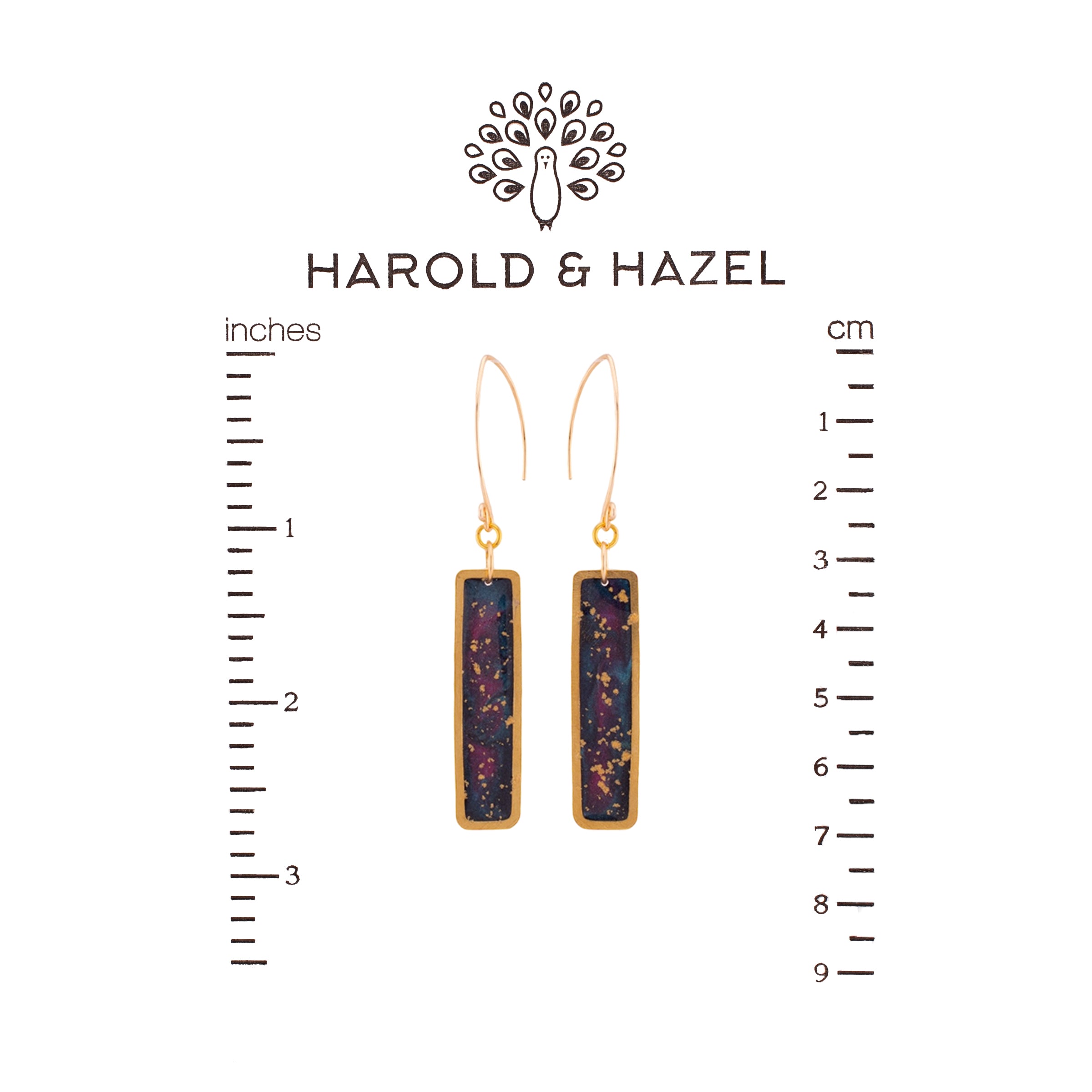 Galaxy Earrings No Man's Land Harold & Hazel