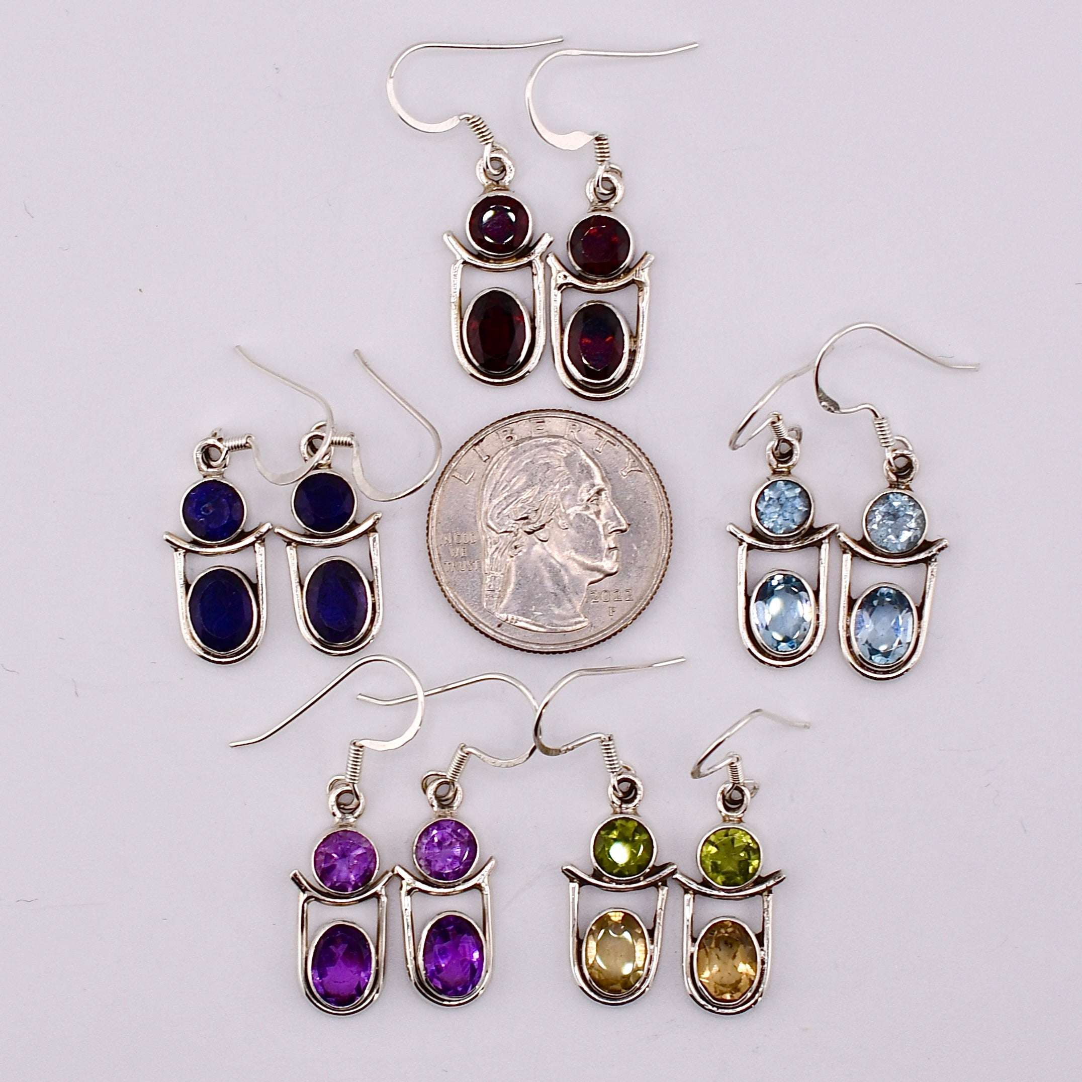 Gemini Earrings (Five Colors!) Harold & Hazel Harold & Hazel