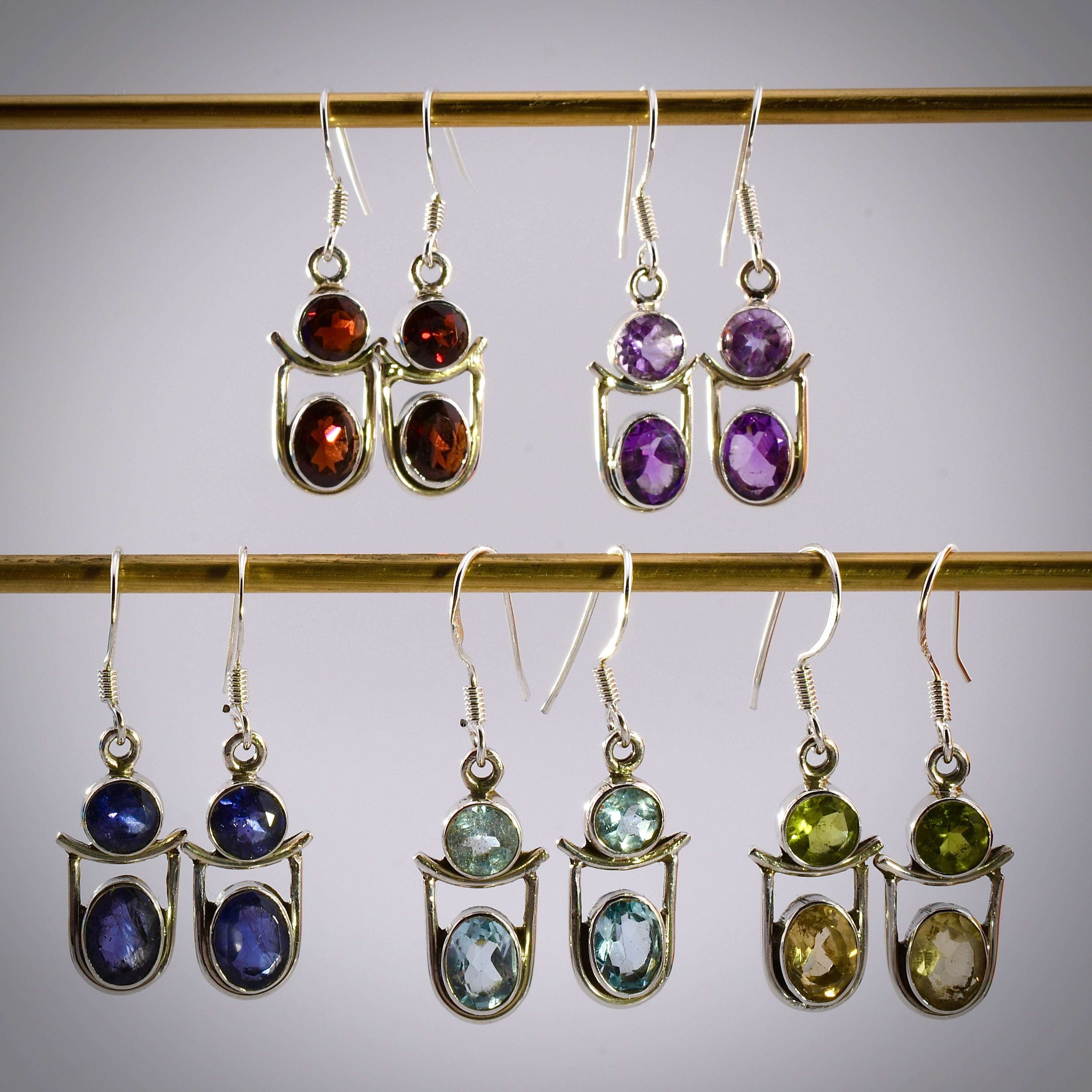 Gemini Earrings (Five Colors!) Harold & Hazel Harold & Hazel