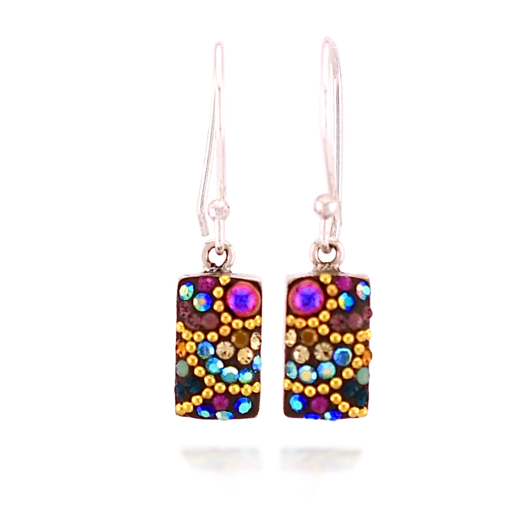 Petite Sparkle Streak Earrings (Twilight)