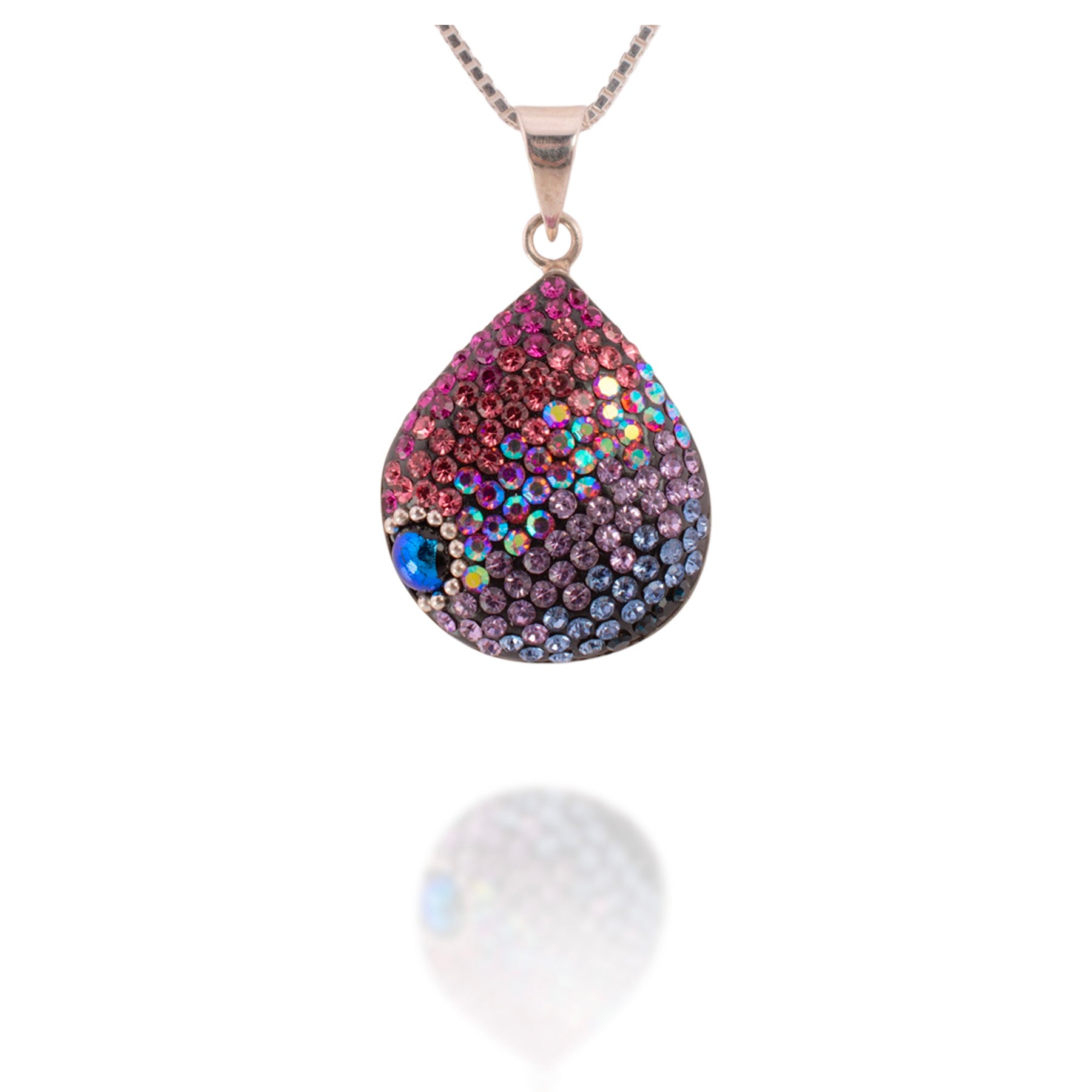 Mini Radiant Pear Necklace (Bugambilia)