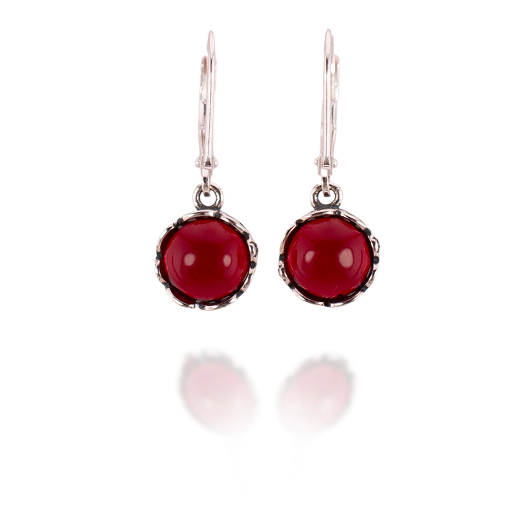 Botanical Legacy Earrings (Ruby) ♻️