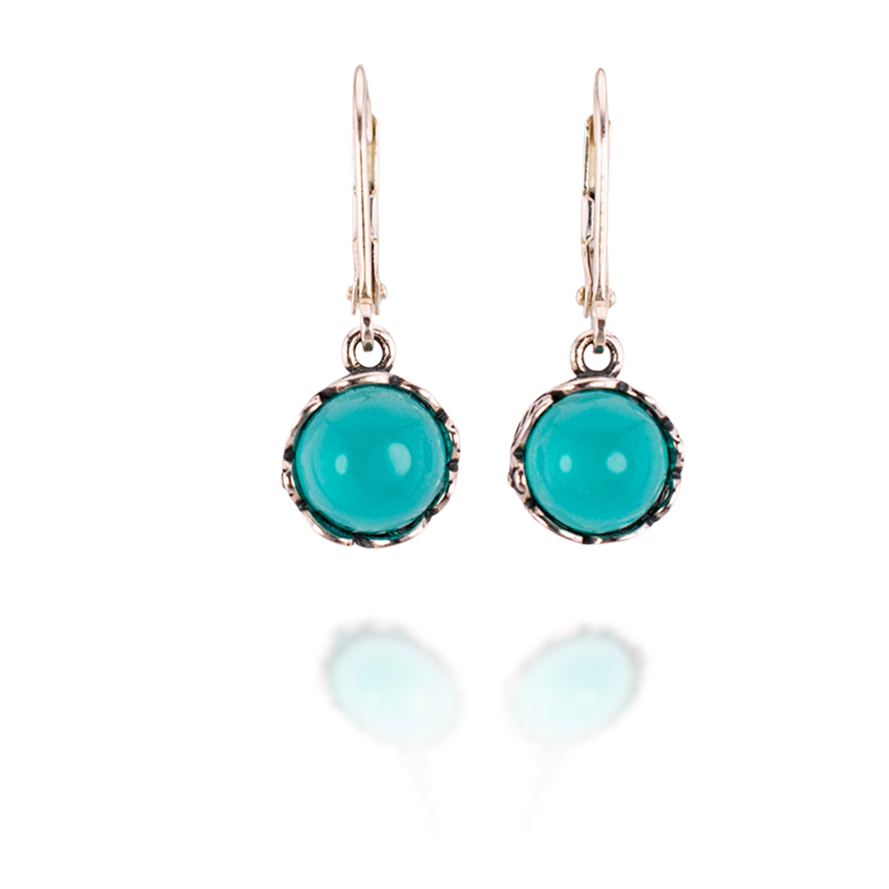 Botanical Legacy Earrings (Aqua) ♻️