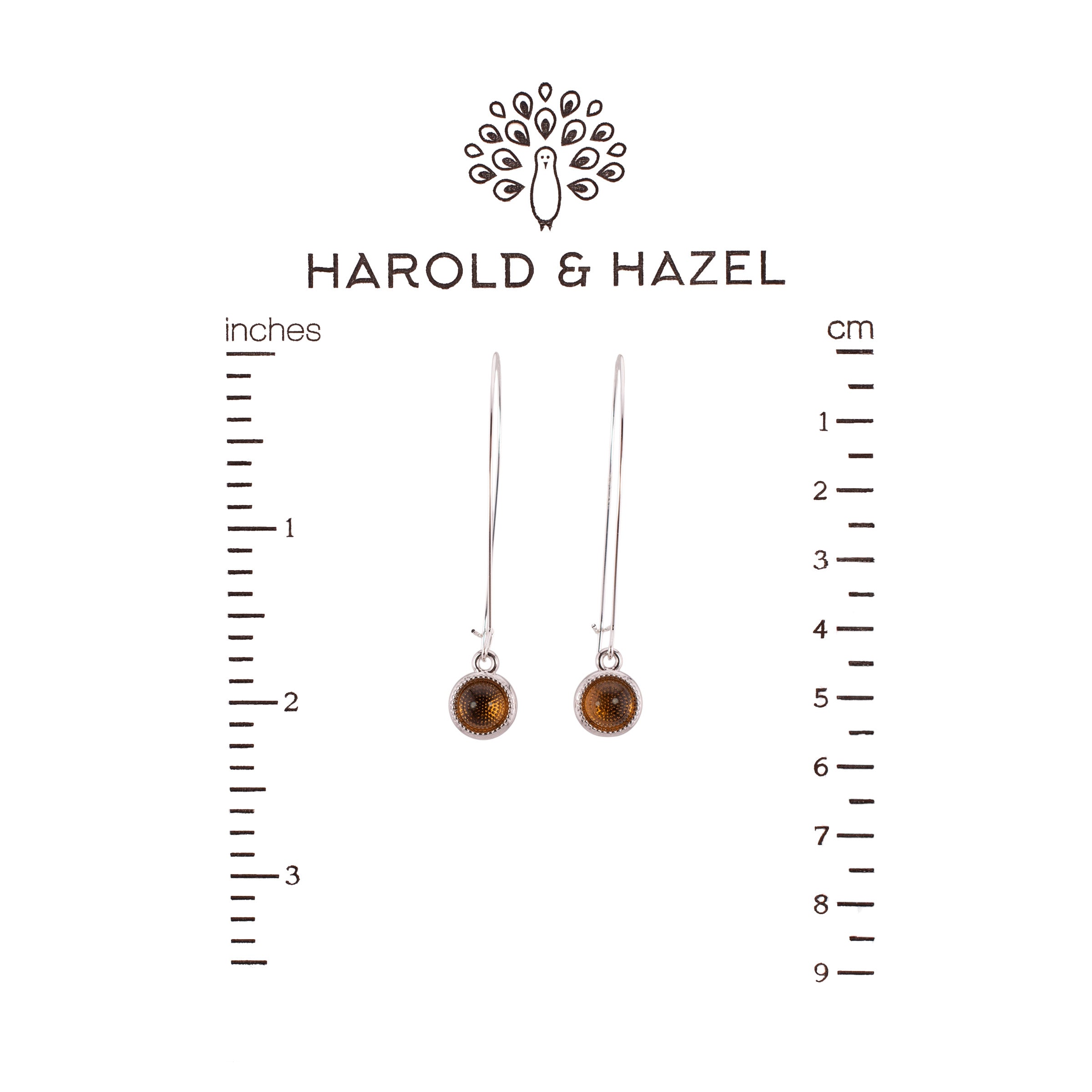 Modern Relic Earrings (Amber) ♻️