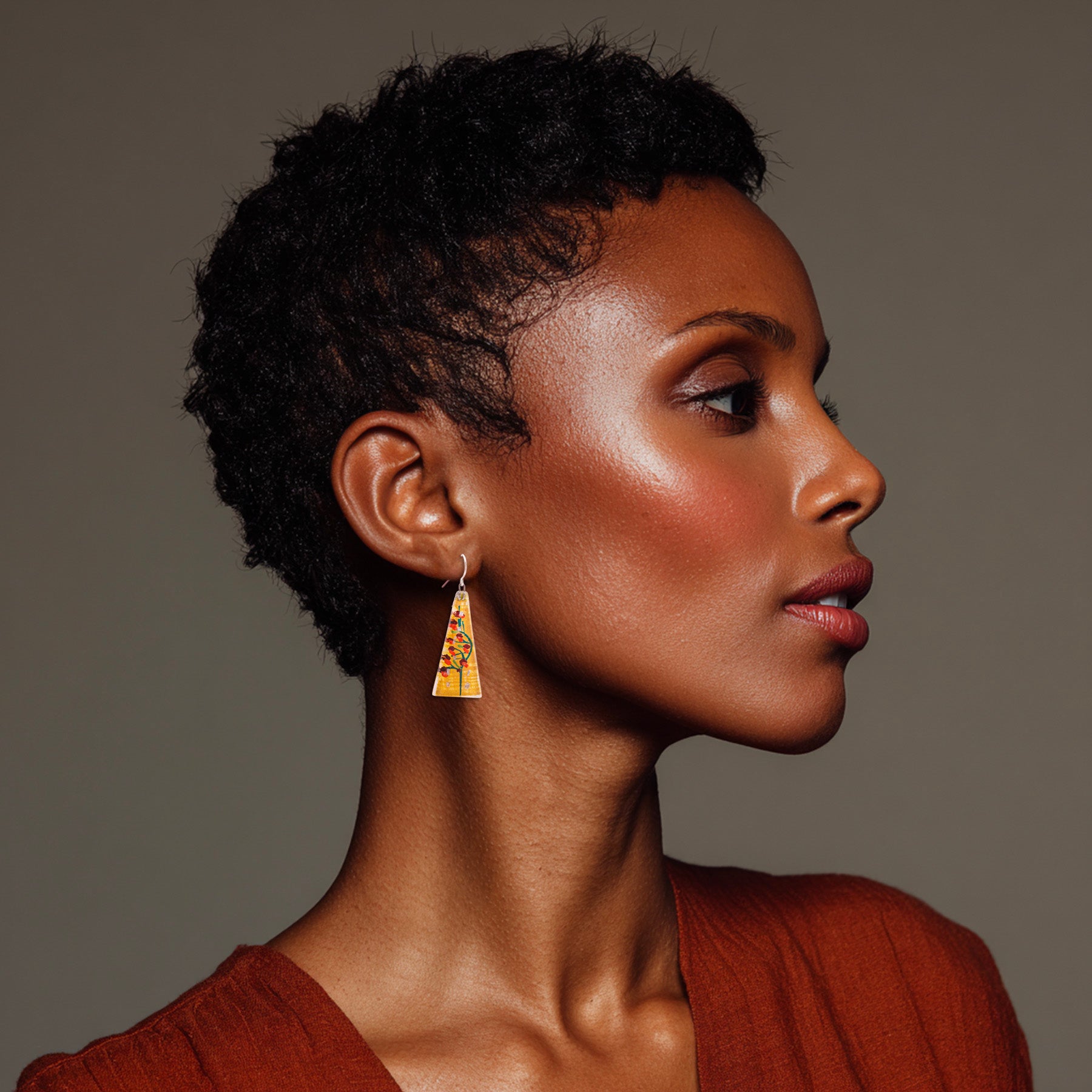 Golden Bloom Earrings