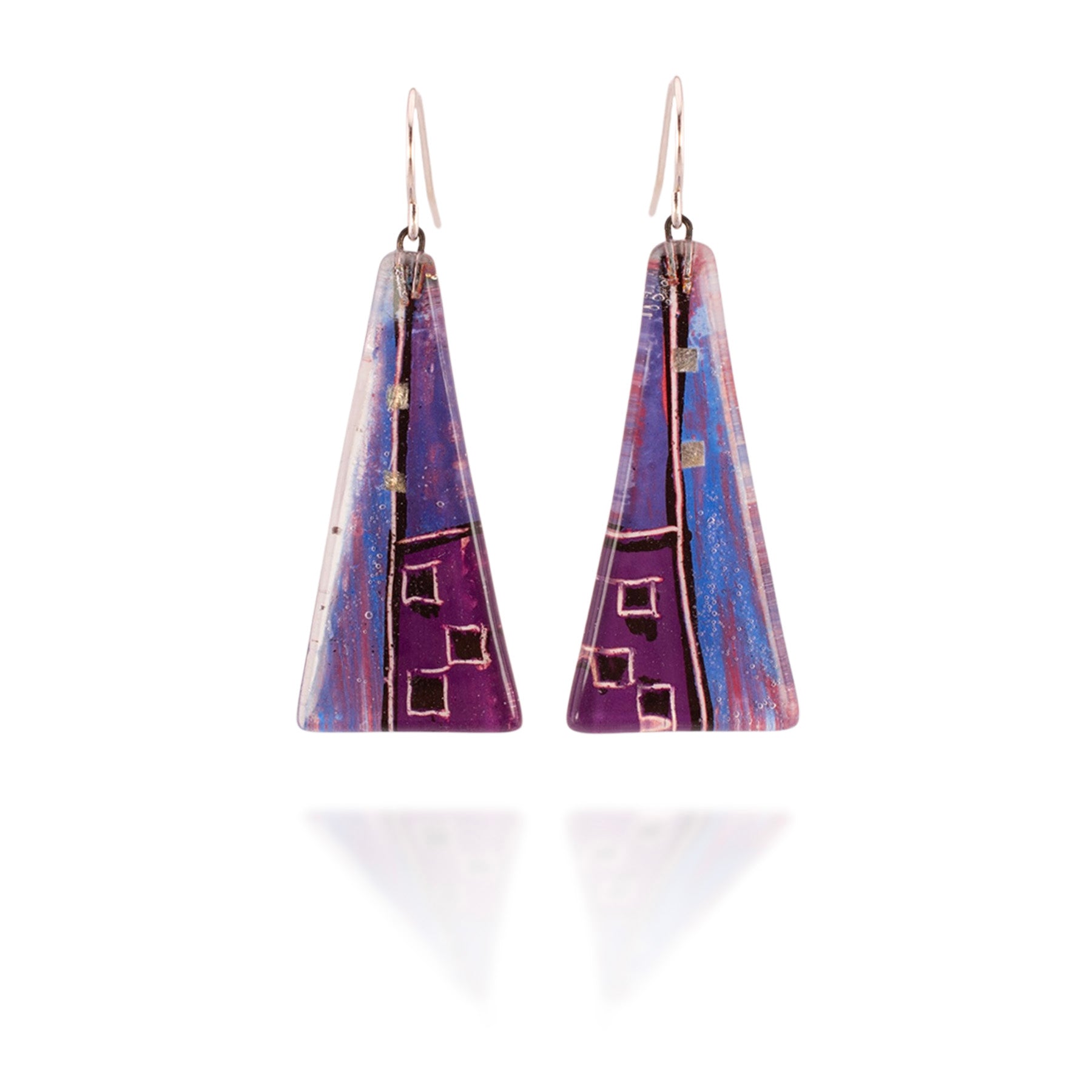 Lilahaus Triangle Earrings