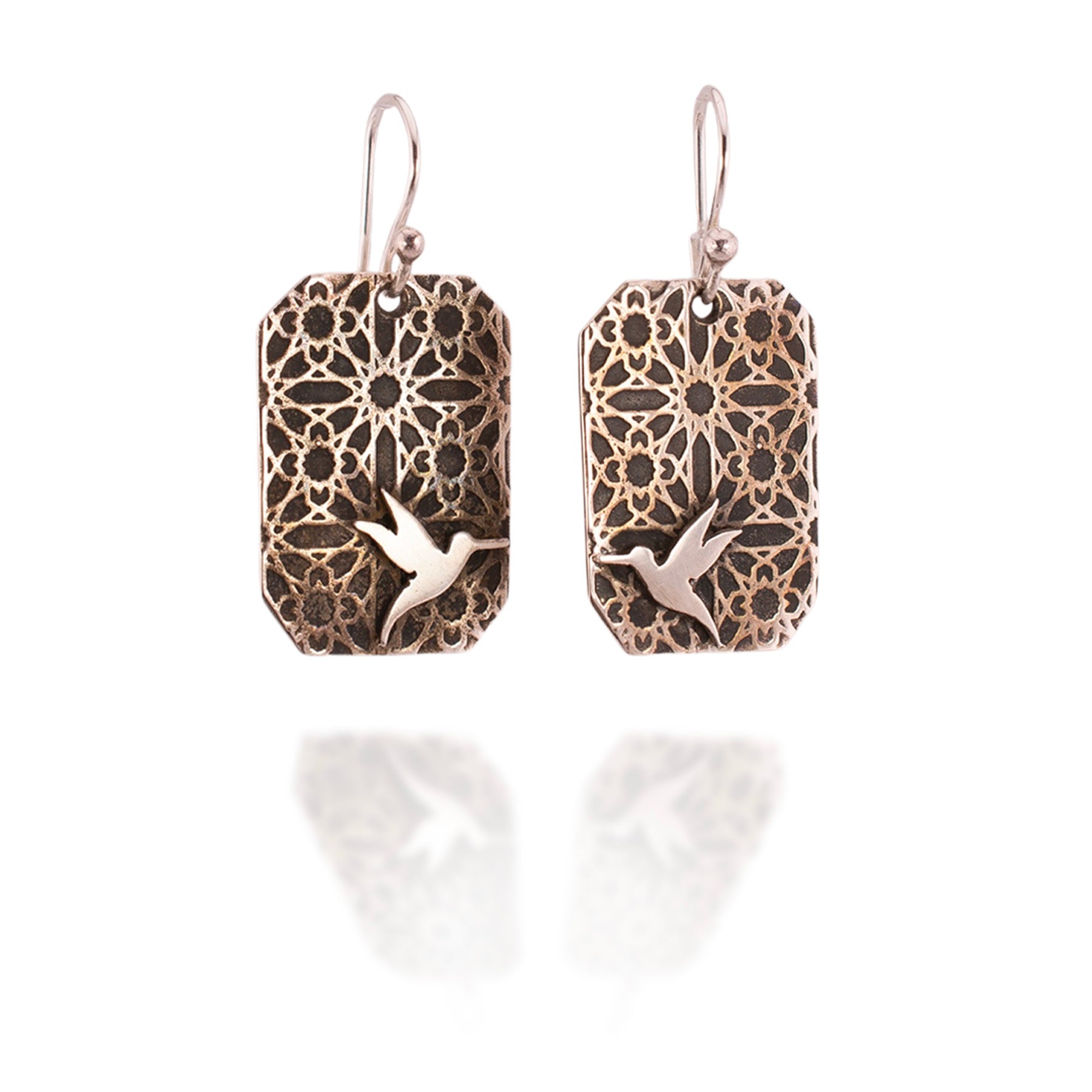Hummingbird Deco Earrings