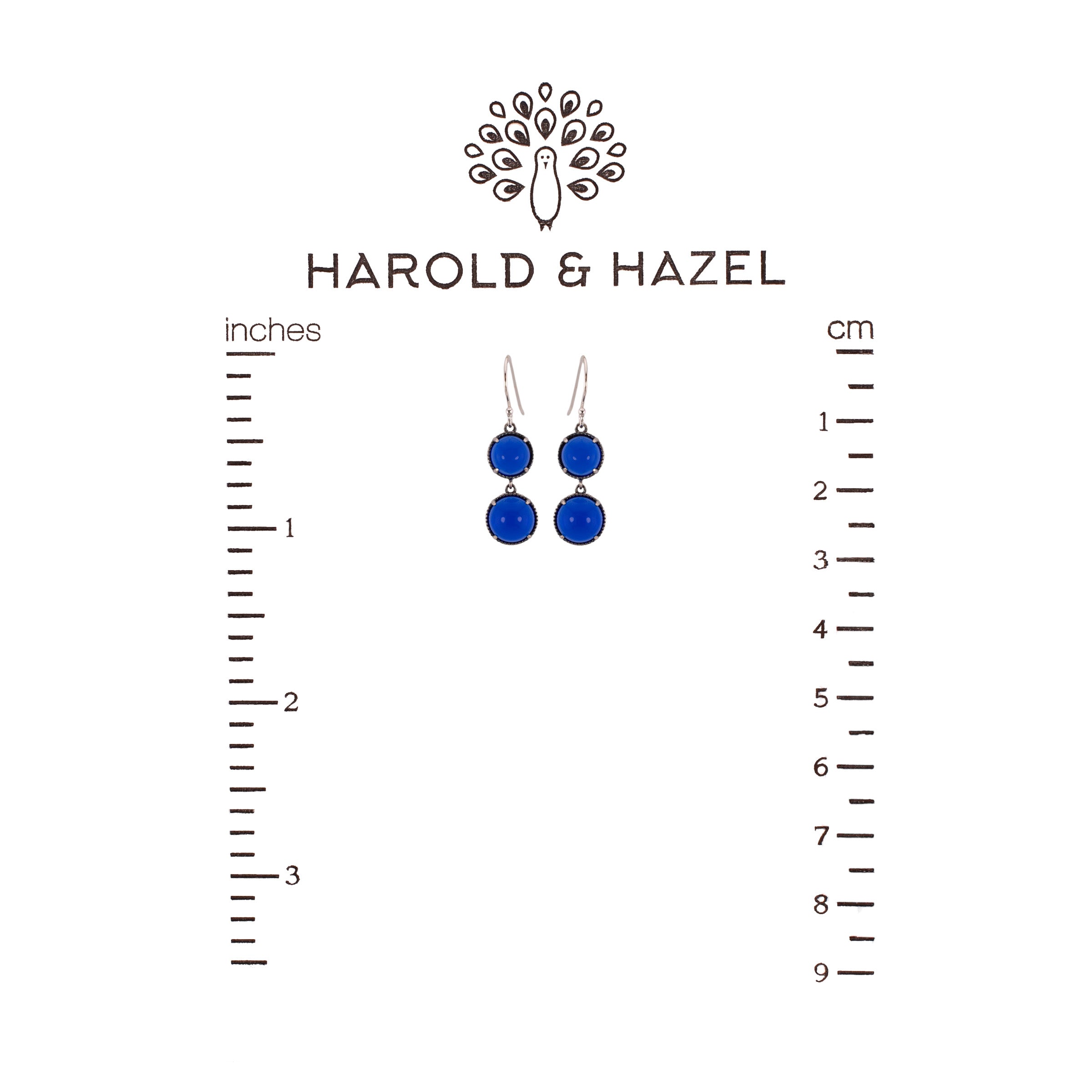 Double Take Earrings (Cobalt) ♻️