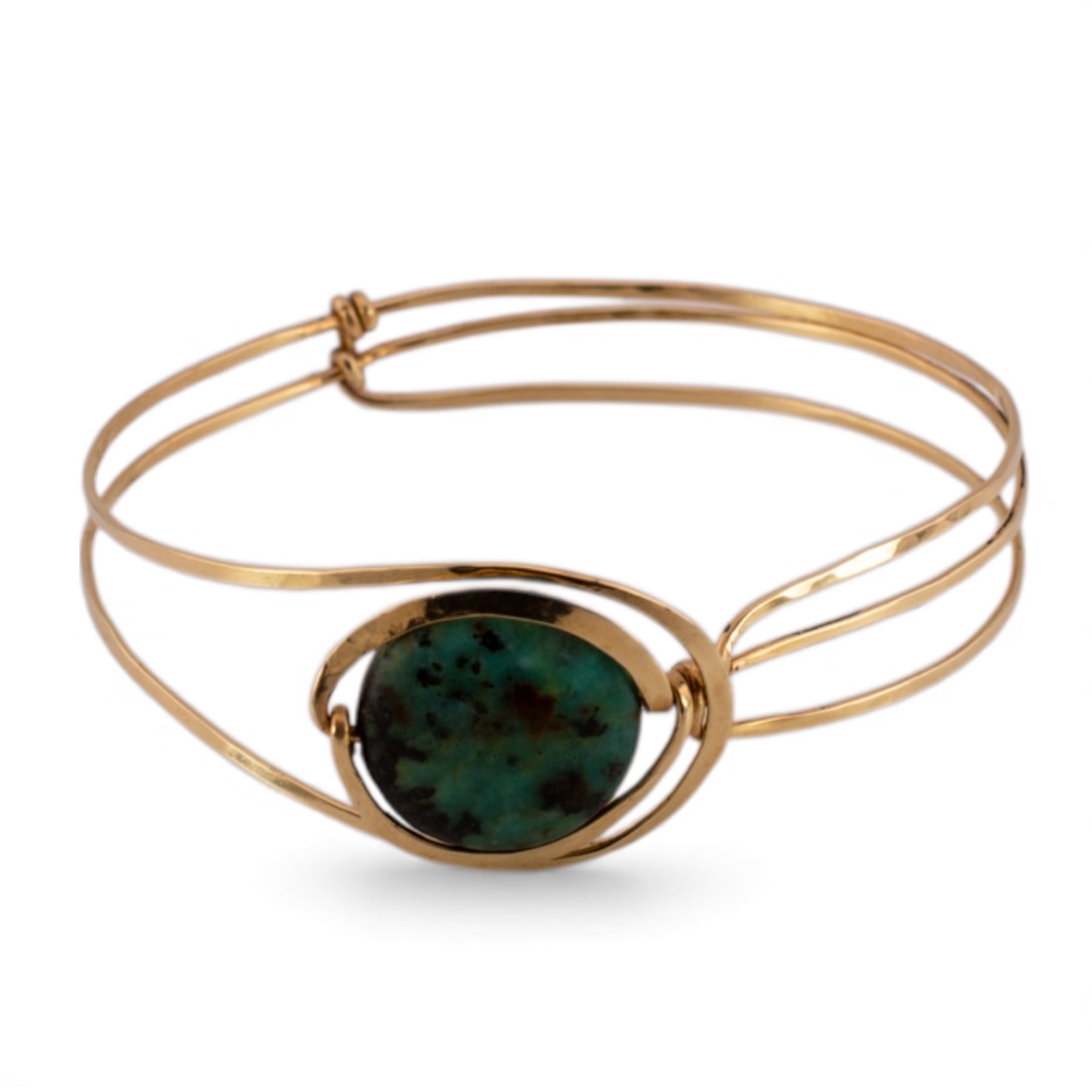Turquoise Moon Cuff