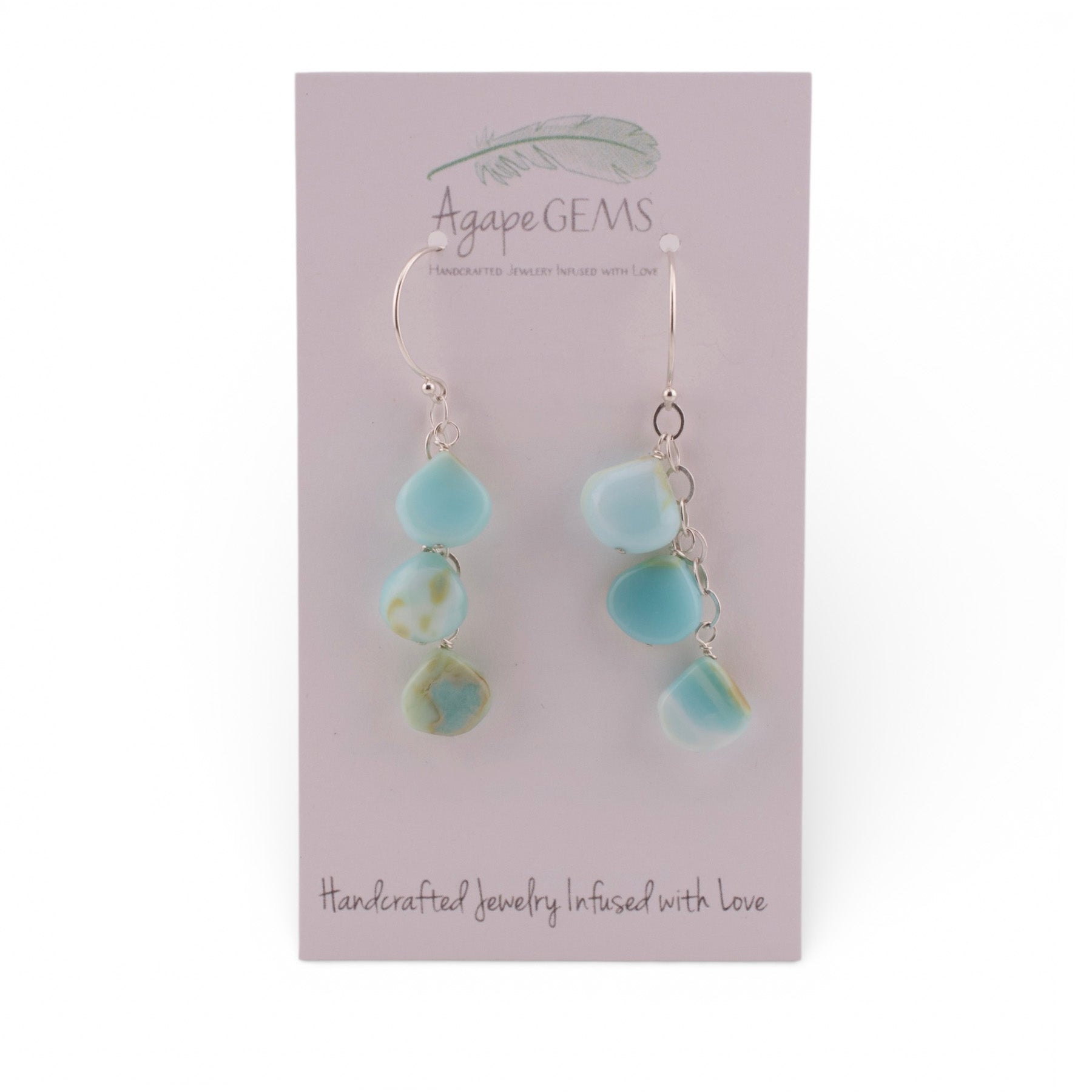Peruvian Opal Drift Earrings