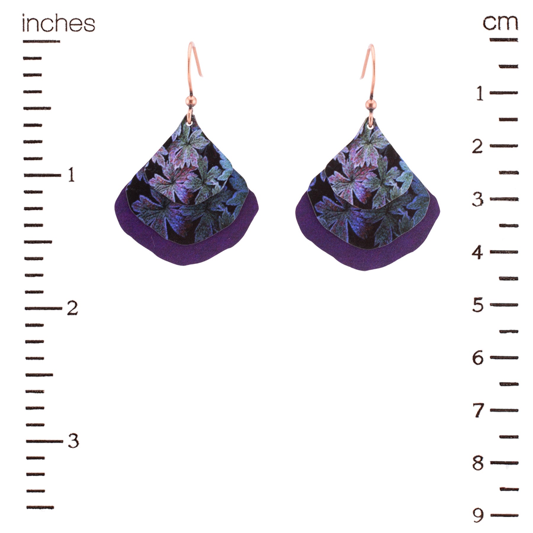 Nocturne in Plum Earrings