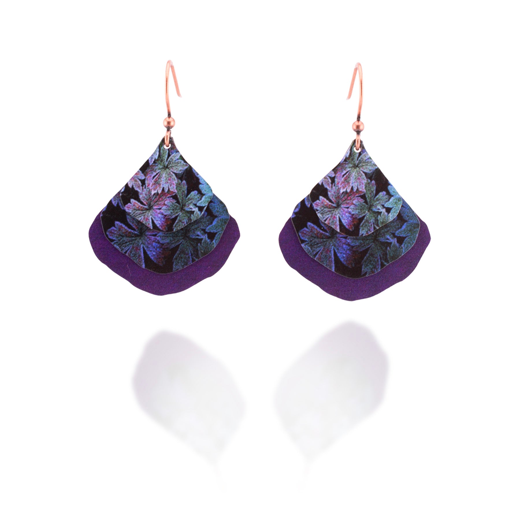 Nocturne in Plum Earrings