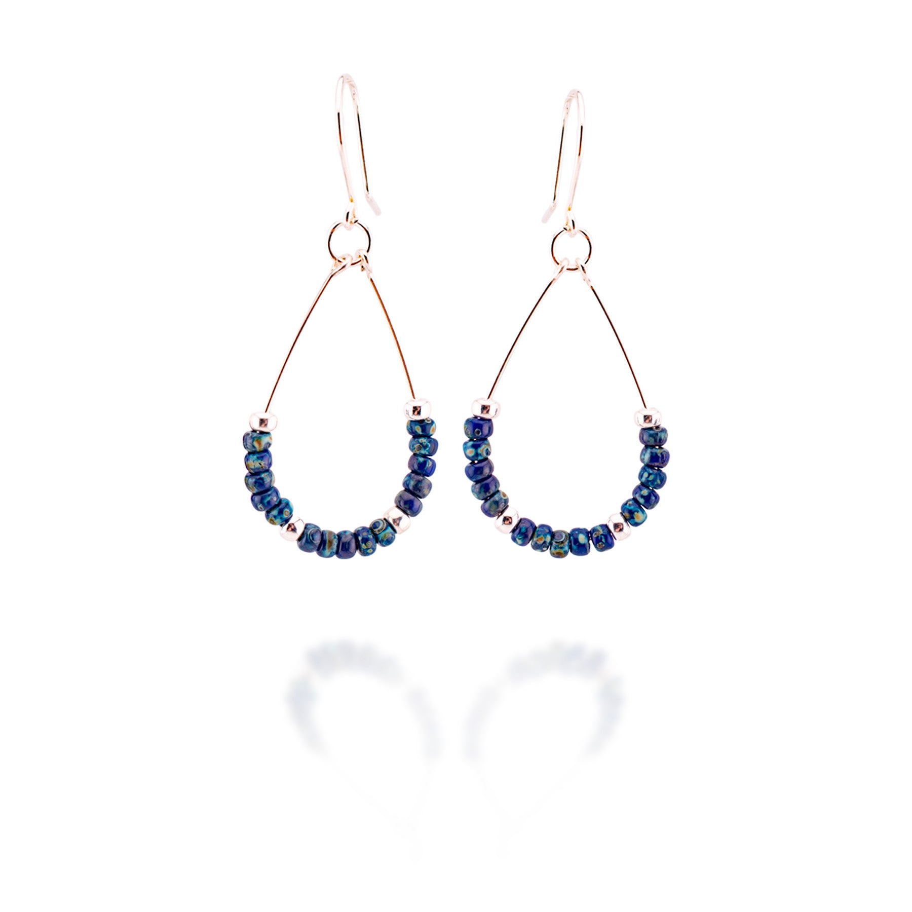 Riverbend Earrings (Deep Blue)