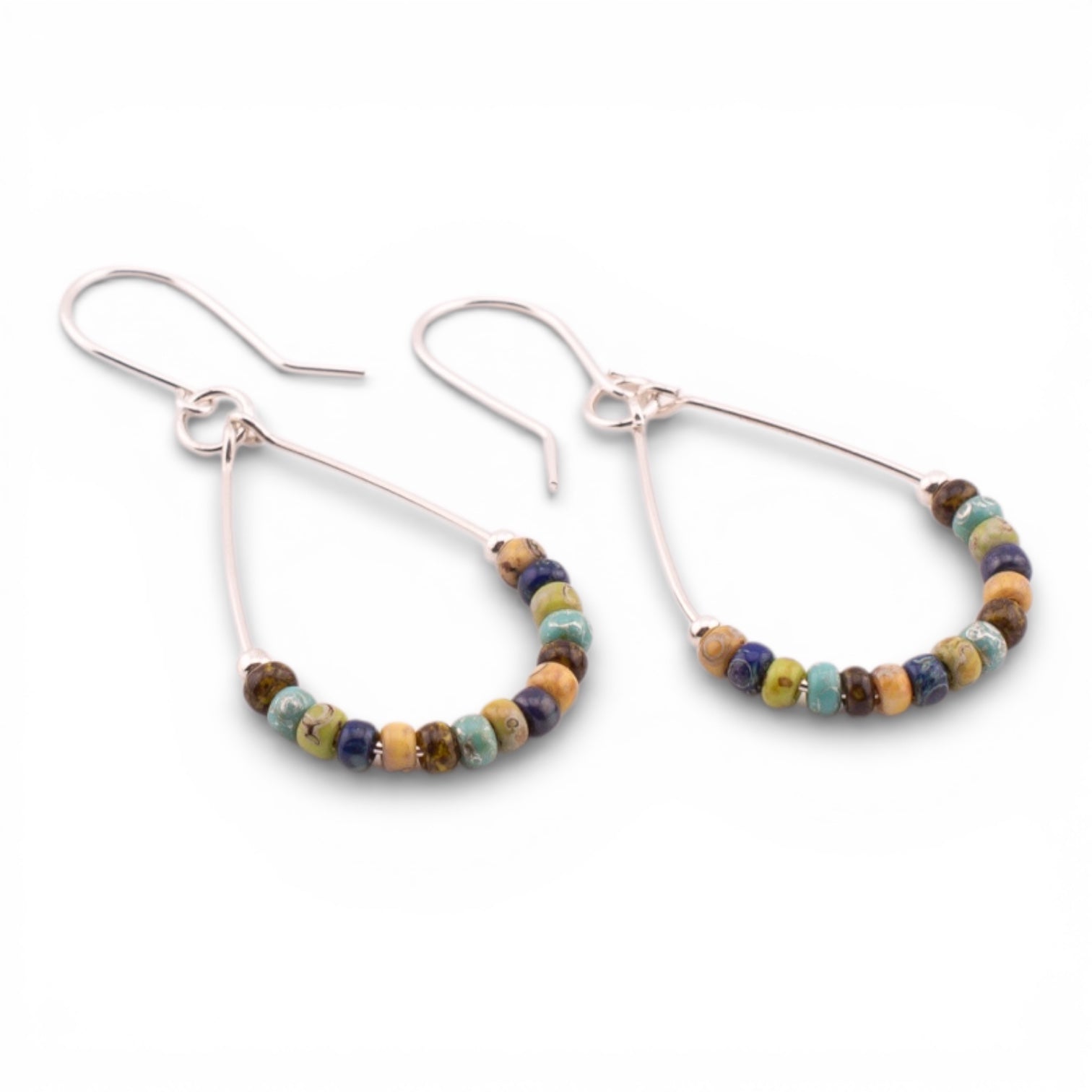 Riverbend Earrings (Moss Green)