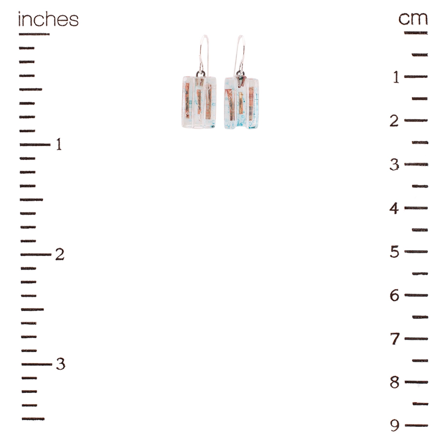 Glacial Study Earrings